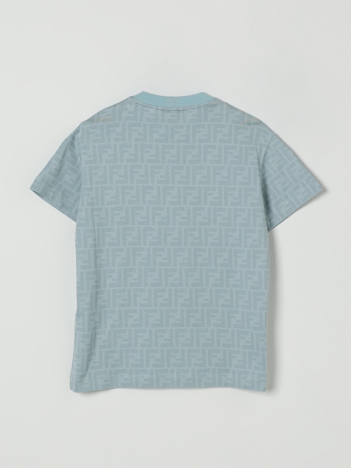 FENDI CAMISETA: Camiseta niños Fendi, Grisáceo - Img 2