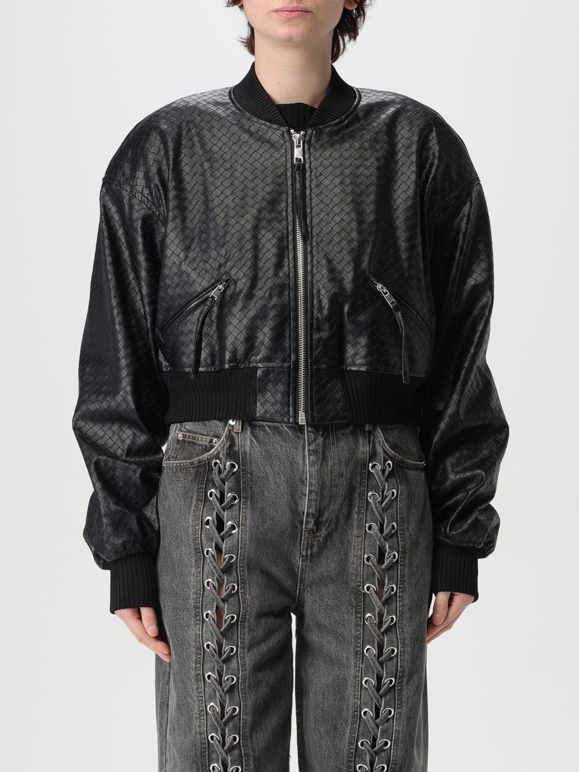 ジャケット ROTATE Woman Jacket Black 113191 100 ROTATE: Jacket woman - Black | Rotate jacket 113191 online