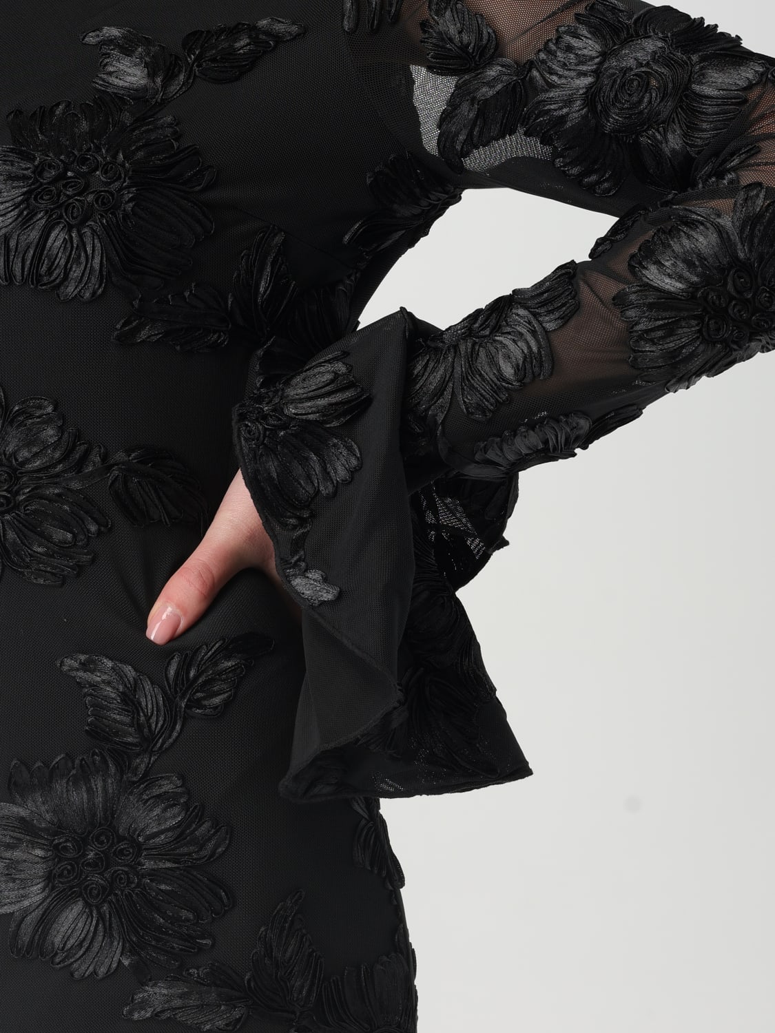 ROTATE: Dress woman - Black | Rotate dress 113226 online at