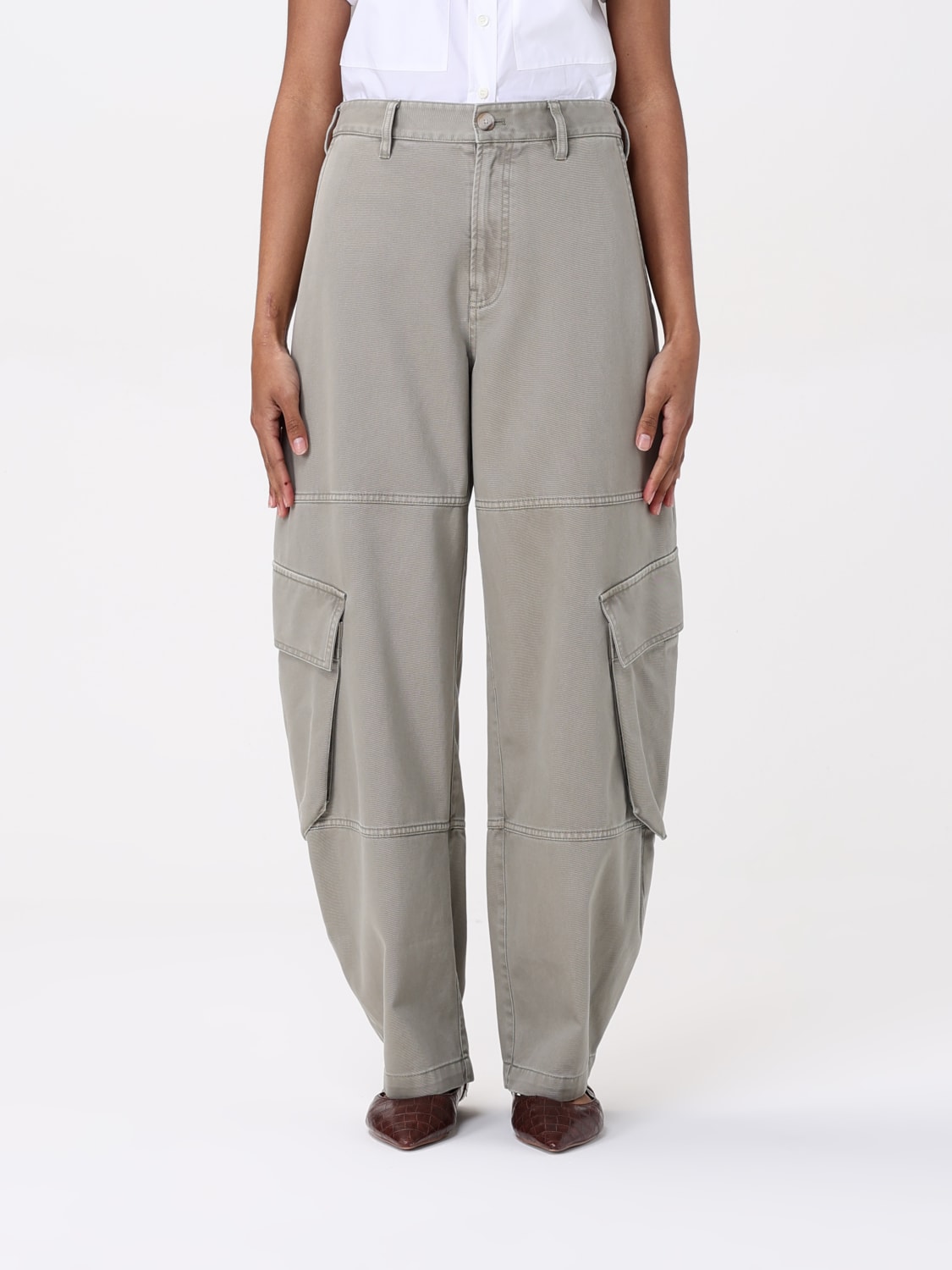 デニム・ジーパン FRAME Woman Jeans Green WP25WPA023 ROSEMARY FRAME: Pants woman - Green | Frame jeans WP25WPA023 online