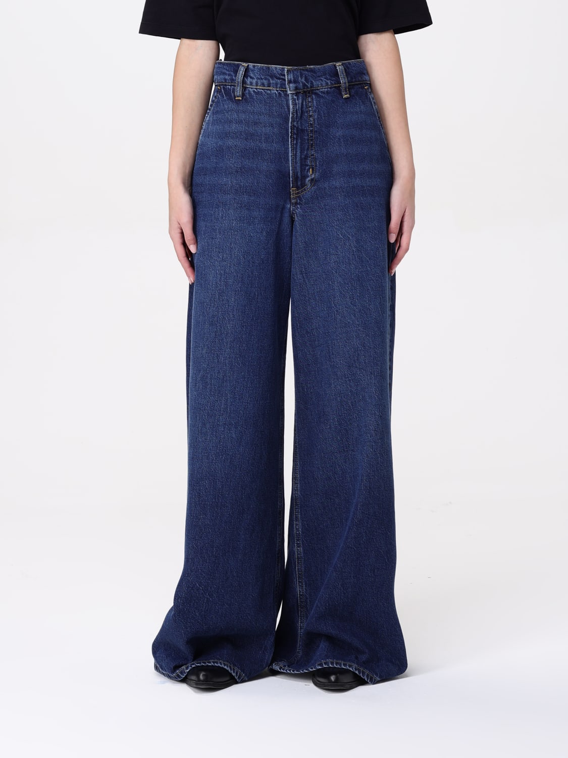 デニム・ジーパン FRAME Woman Jeans Black WP25DPA025 BLINDSPOT FRAME: Jeans woman - Black | Frame jeans WP25DPA025 online