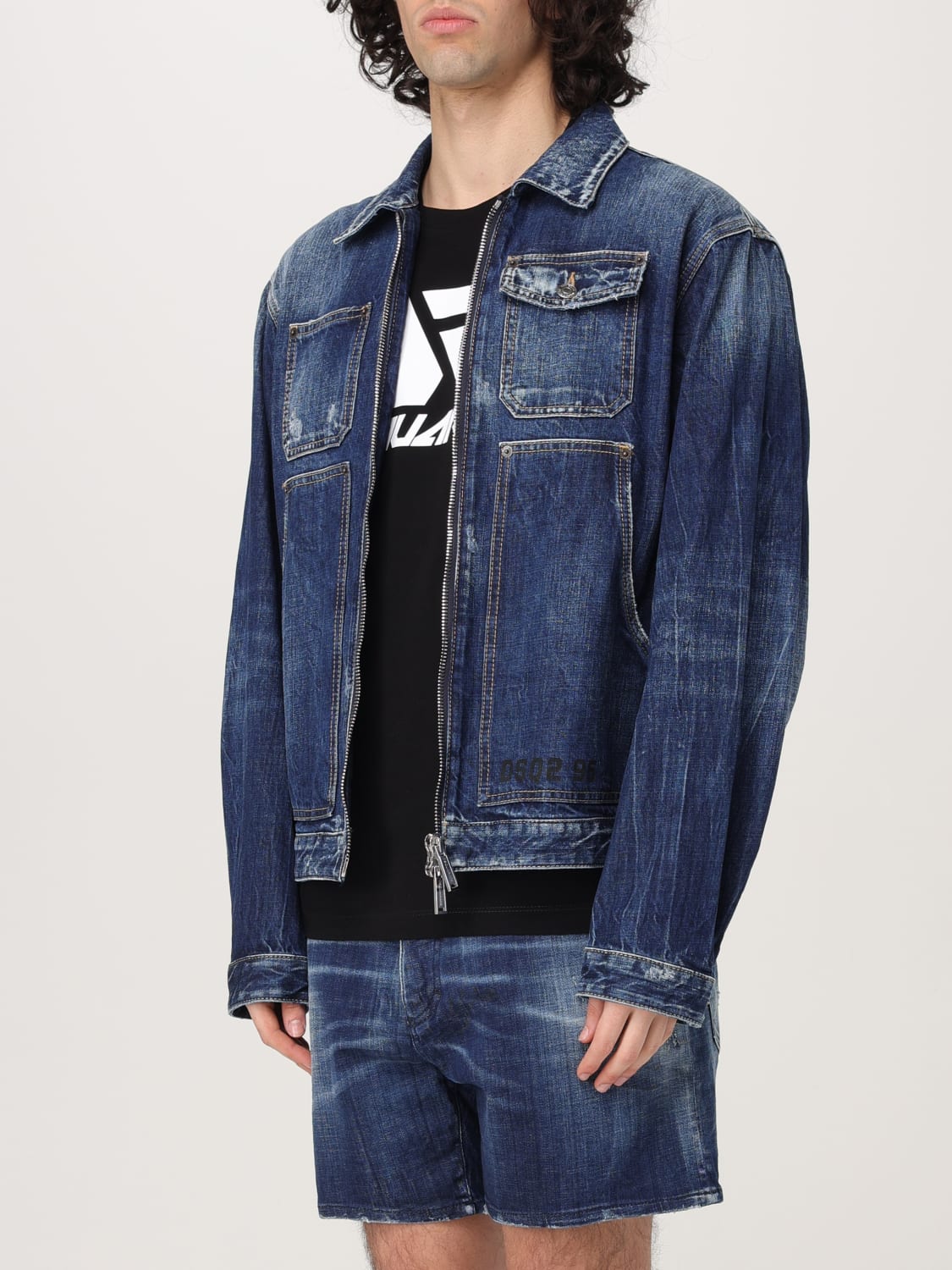 DSQUARED2 JACKET: Jacket men Dsquared2, Navy - Img 4