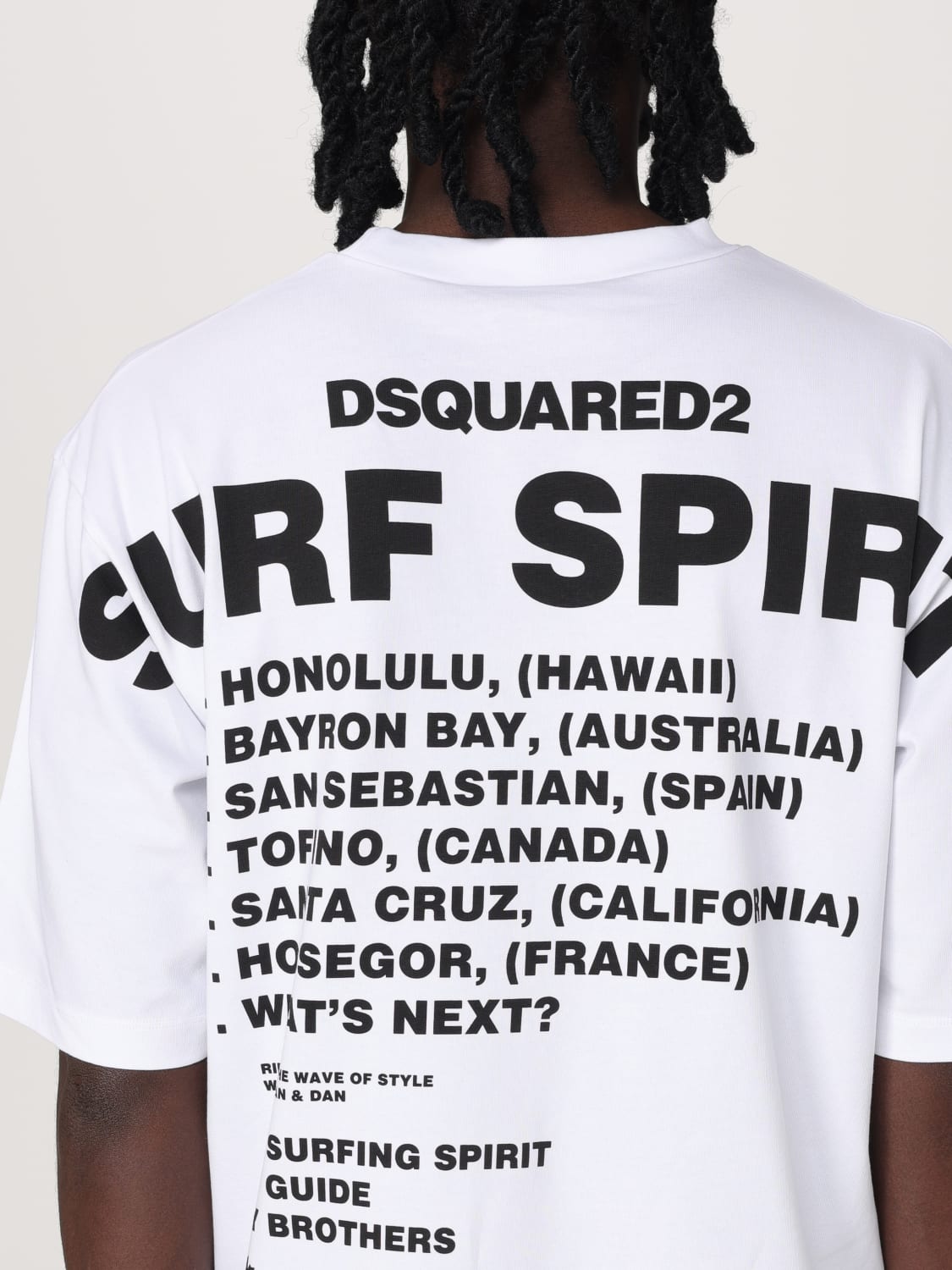 DSQUARED2 T-SHIRT: T-shirt men Dsquared2, White - Img 3