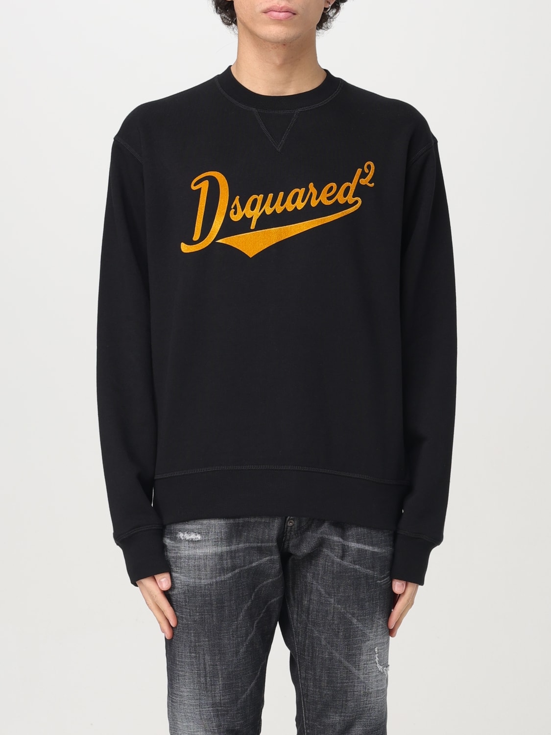 DSQUARED2 SWEATSHIRT: Sweatshirt men Dsquared2, Black - Img 1