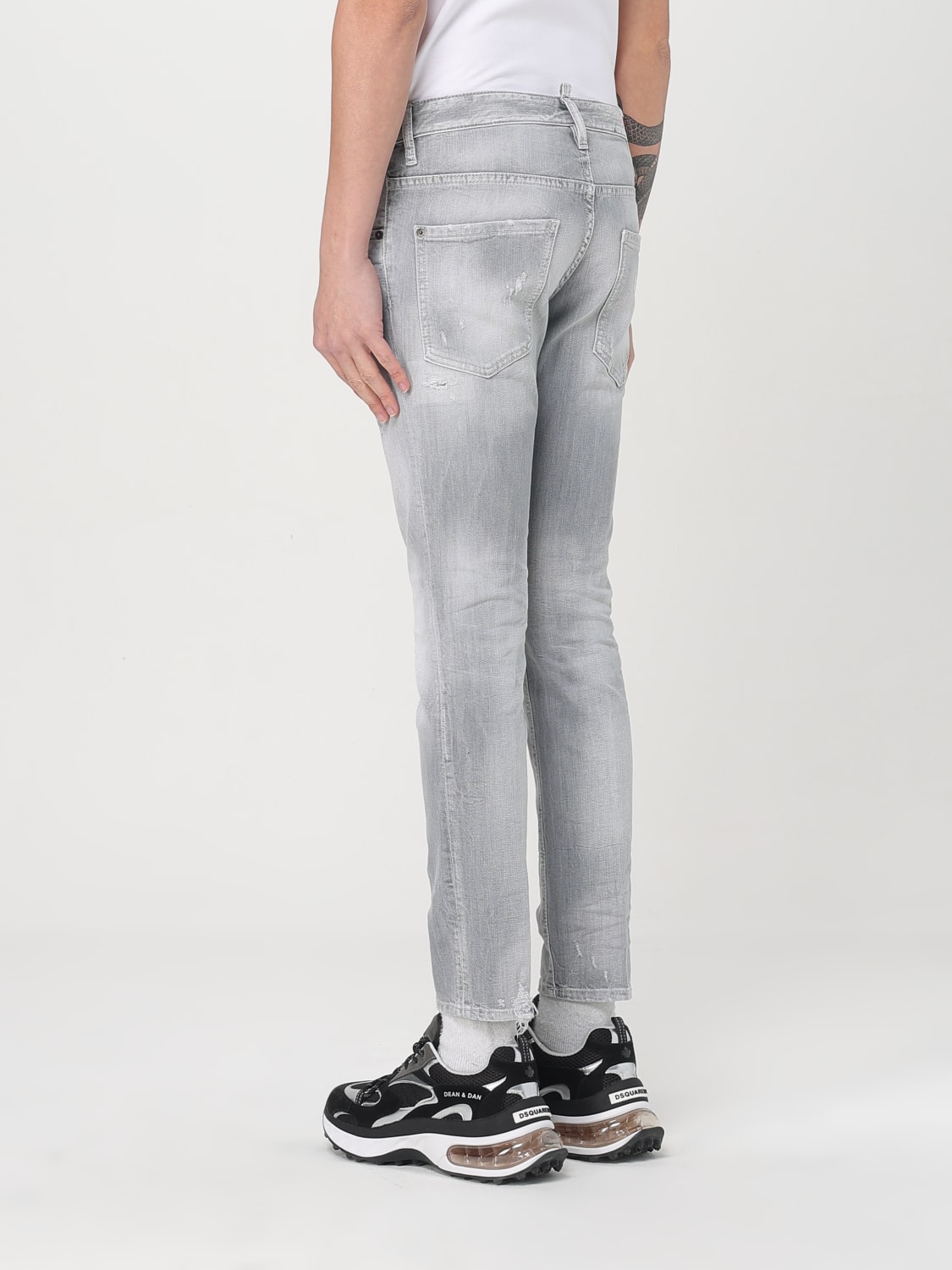 DSQUARED2 JEANS: Jeans homme Dsquared2, Gris - Img 2