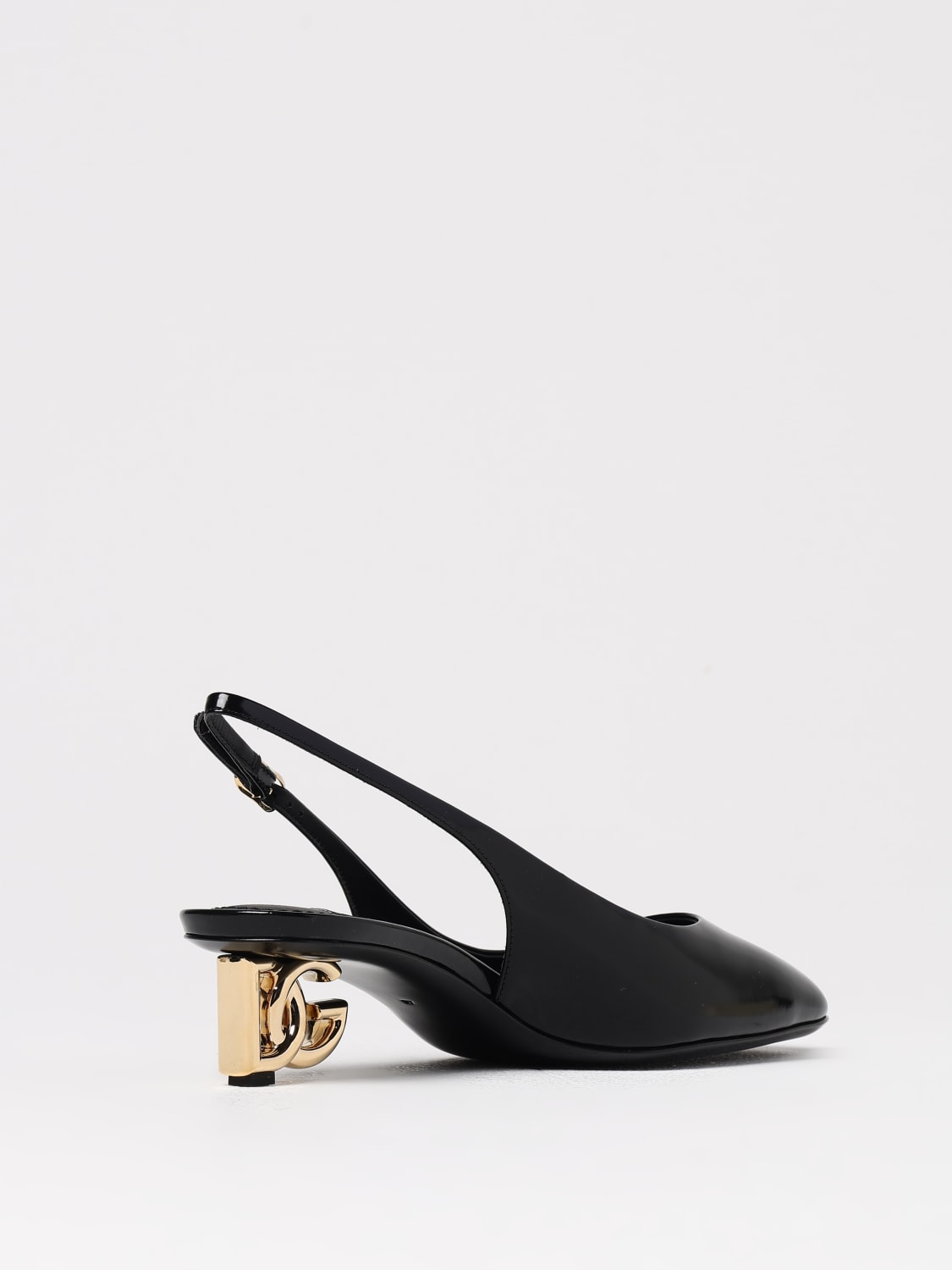 DOLCE & GABBANA DÉCOLLETÉ: Slingback Jackie Dolce & Gabbana in vernice , Nero - Img 3