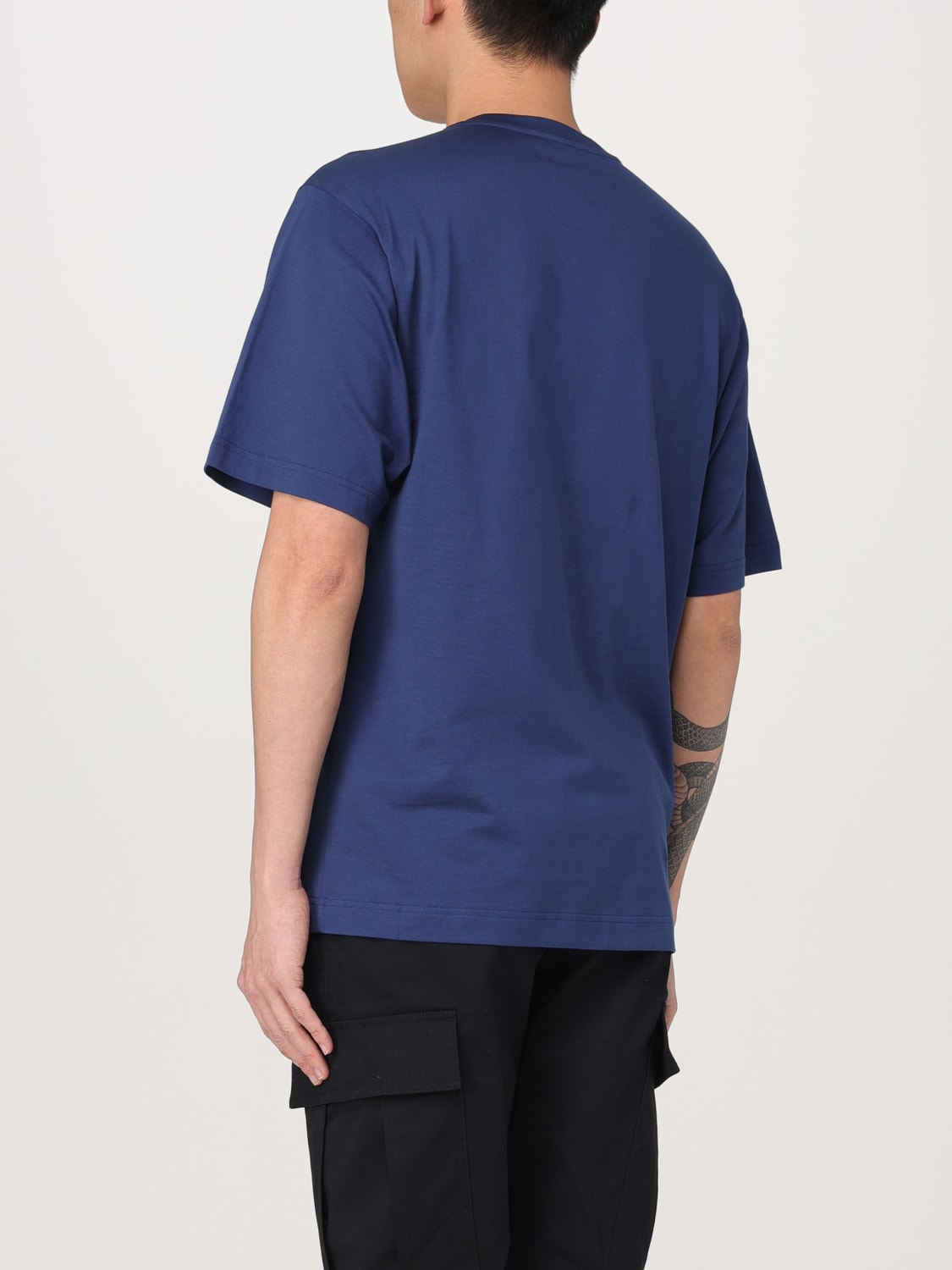 Tシャツ・カットソー DOLCE & GABBANA Men T-shirt Petroleum Blue G8PN9ZG7O4J B1823 DOLCE & GABBANA: T-shirt men - Petroleum Blue | Dolce