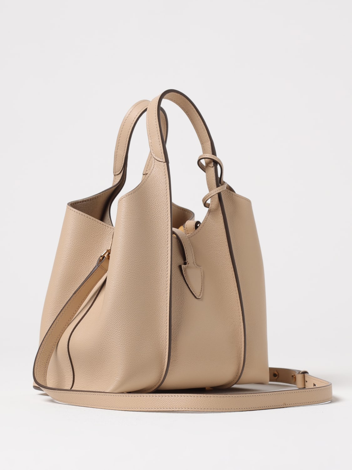 ハンドバッグ TOD'S Woman Handbag Beige XBWTSBA9100Q8E C600 トッズ TOD'S TODS ハンドバッグ Tタイムレス XBWTSBA9100Q8E