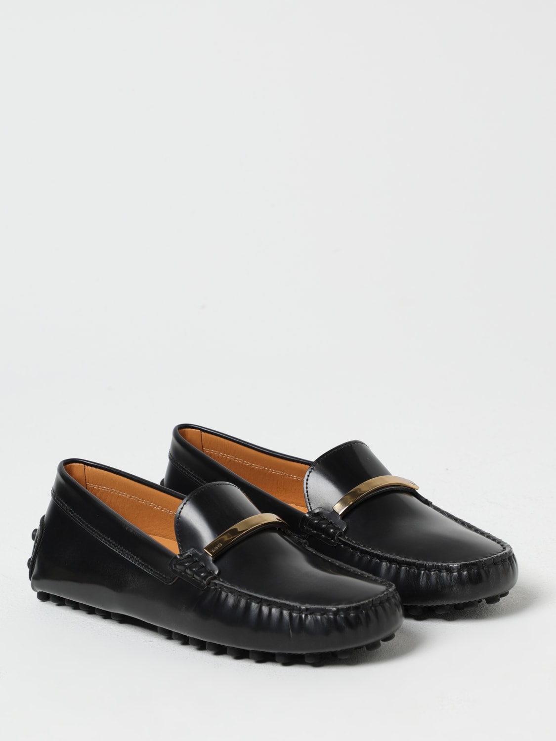 TOD'S MOCASSIN: Mocassins femme Tod's, Noir - Img 2