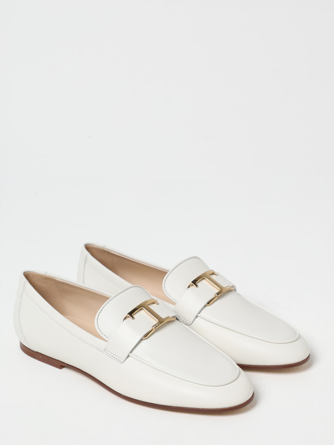 TOD'S: Loafers woman - White | Tod's loafers XXW79A0GG90MID