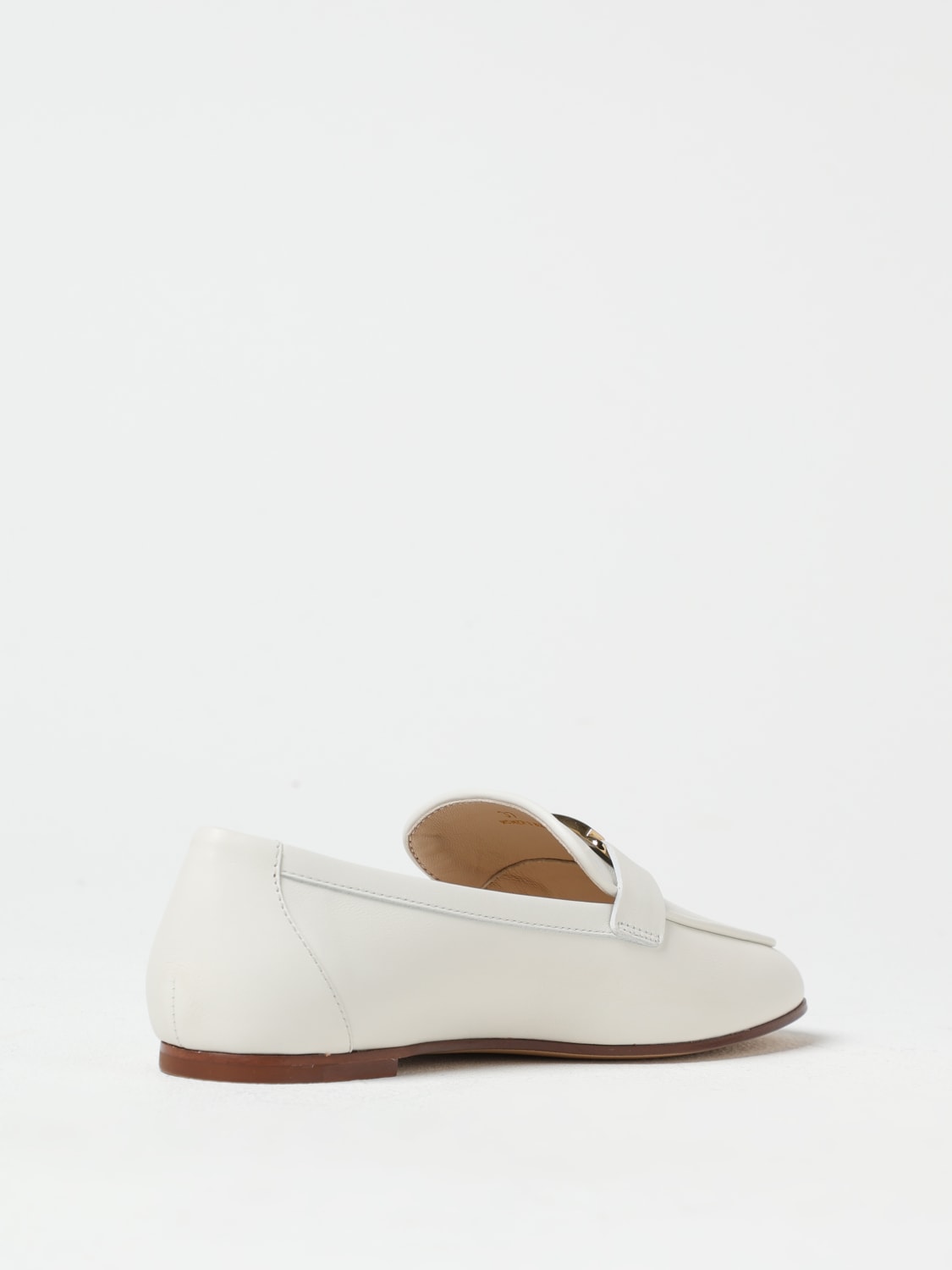 TOD`S|FLAT SHOES/LOAFERS (XXW79A0GG90MID B001) TOD'S: Loafers woman - White | Tod's loafers XXW79A0GG90MID