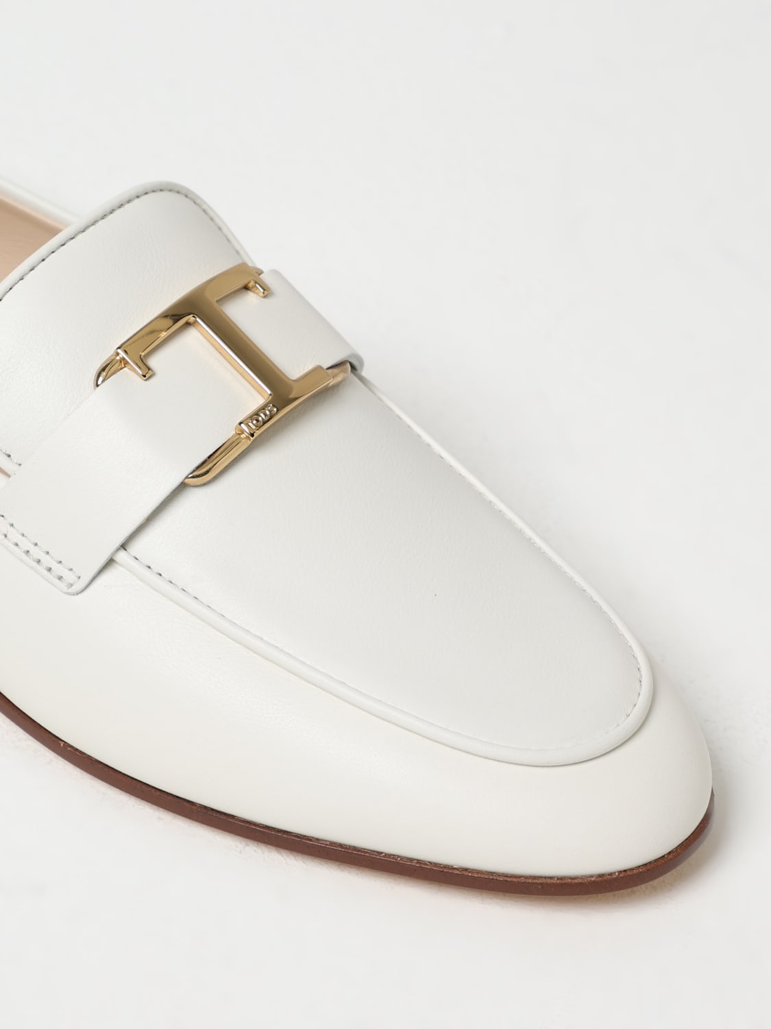 TOD'S: Loafers woman - White | Tod's loafers XXW79A0GG90MID