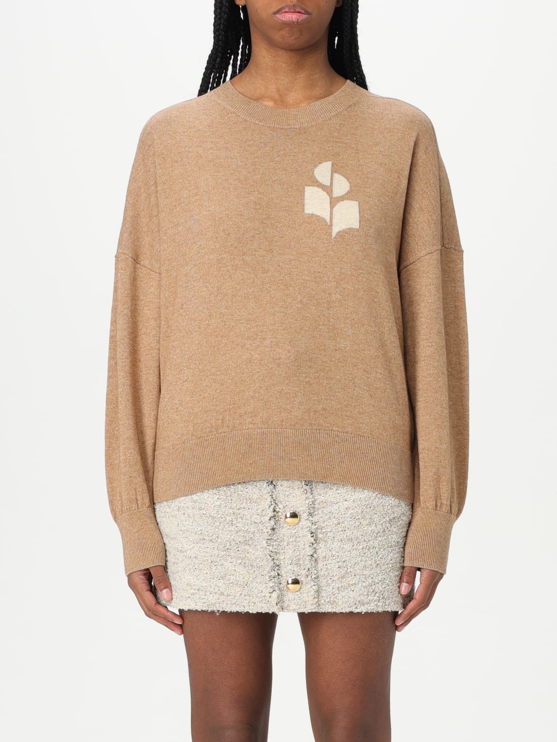 ISABEL MARANT ETOILE PULLOVER: Pullover damen Isabel Marant Etoile, Camel - Img 1