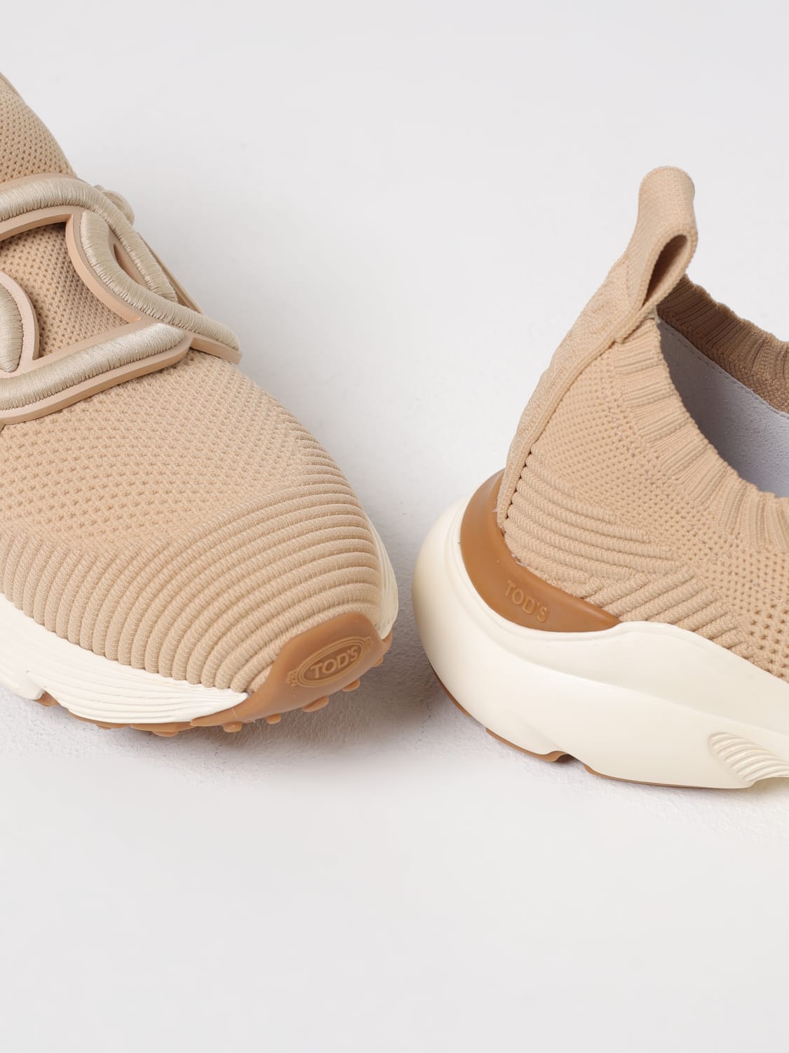 TOD'S: Sneakers woman - Beige | Tod's sneakers