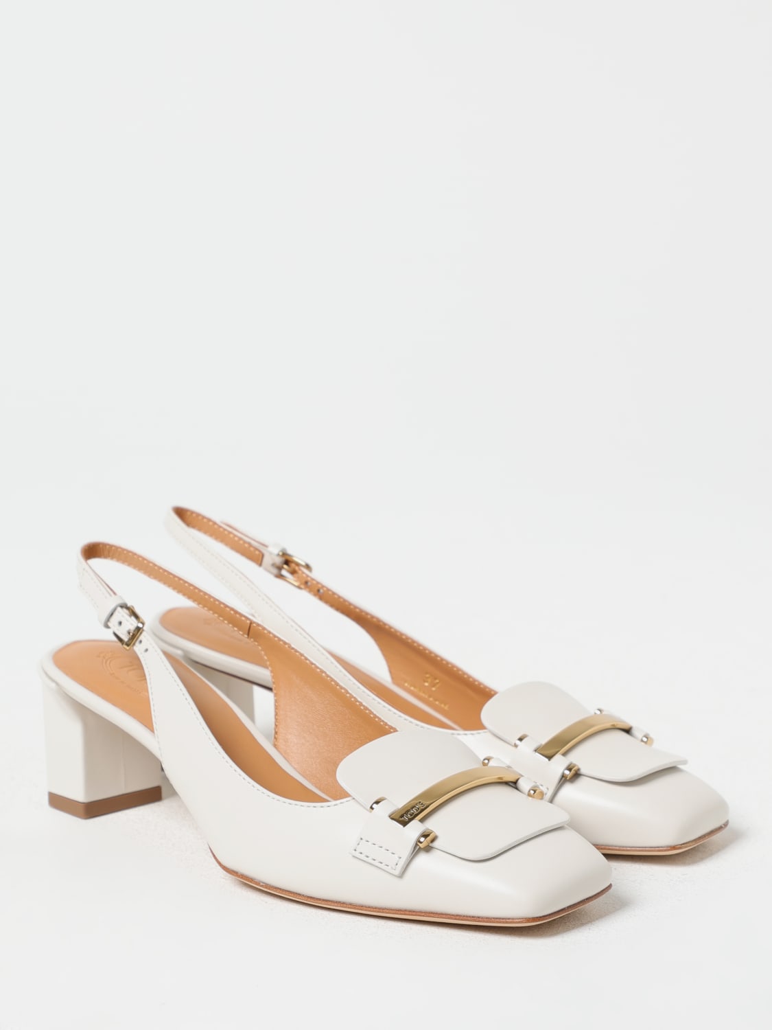 TOD'S PUMP: Pumps woman Tod's, White - Img 2