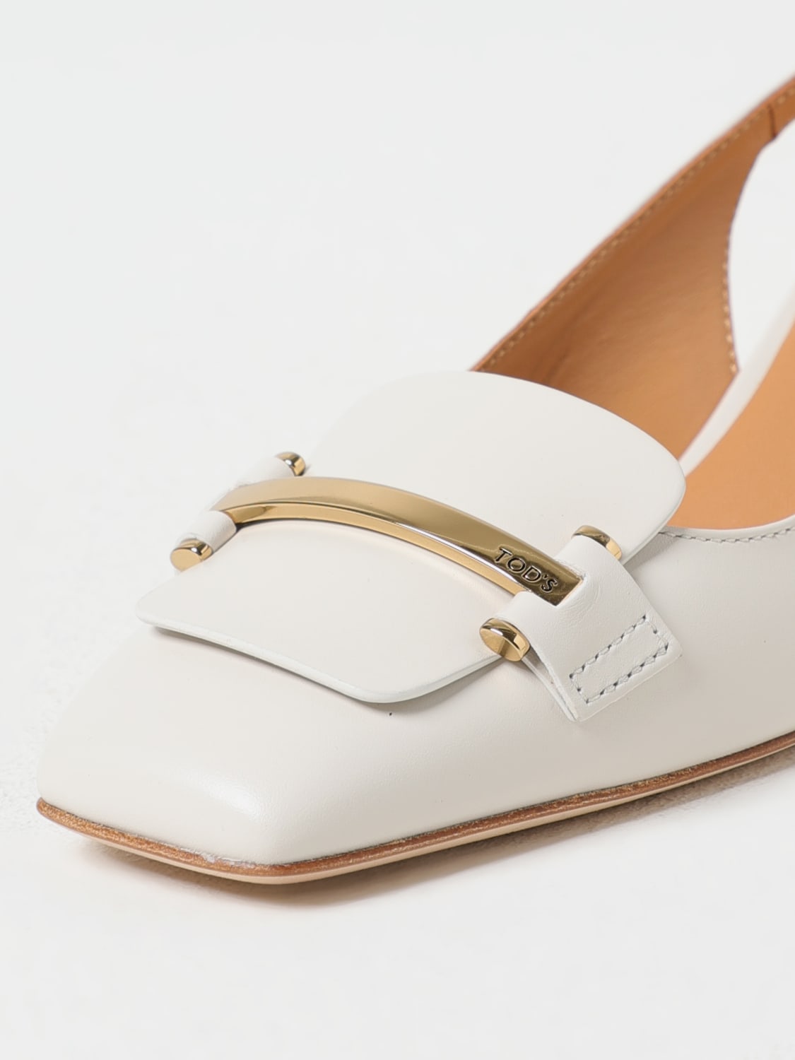 TOD'S PUMP: Pumps woman Tod's, White - Img 4