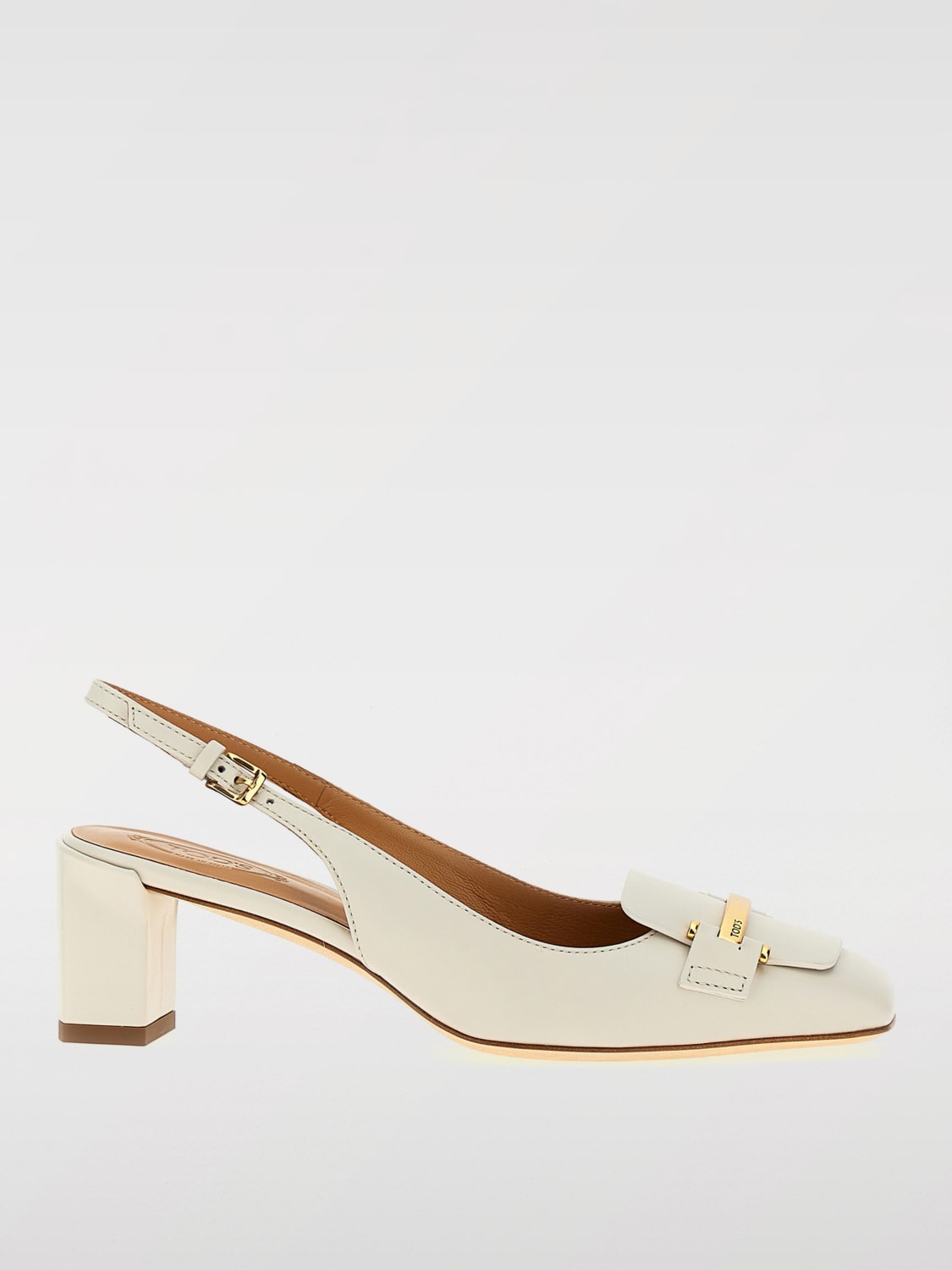 TOD'S: Pumps woman - Beige | Tod's pumps XXW63L0JE10SMX