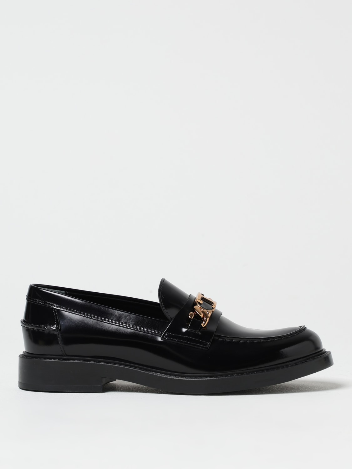 TOD'S MOCASSINI: Mocassino Tod's in pelle spazzolata , Nero - Img 1