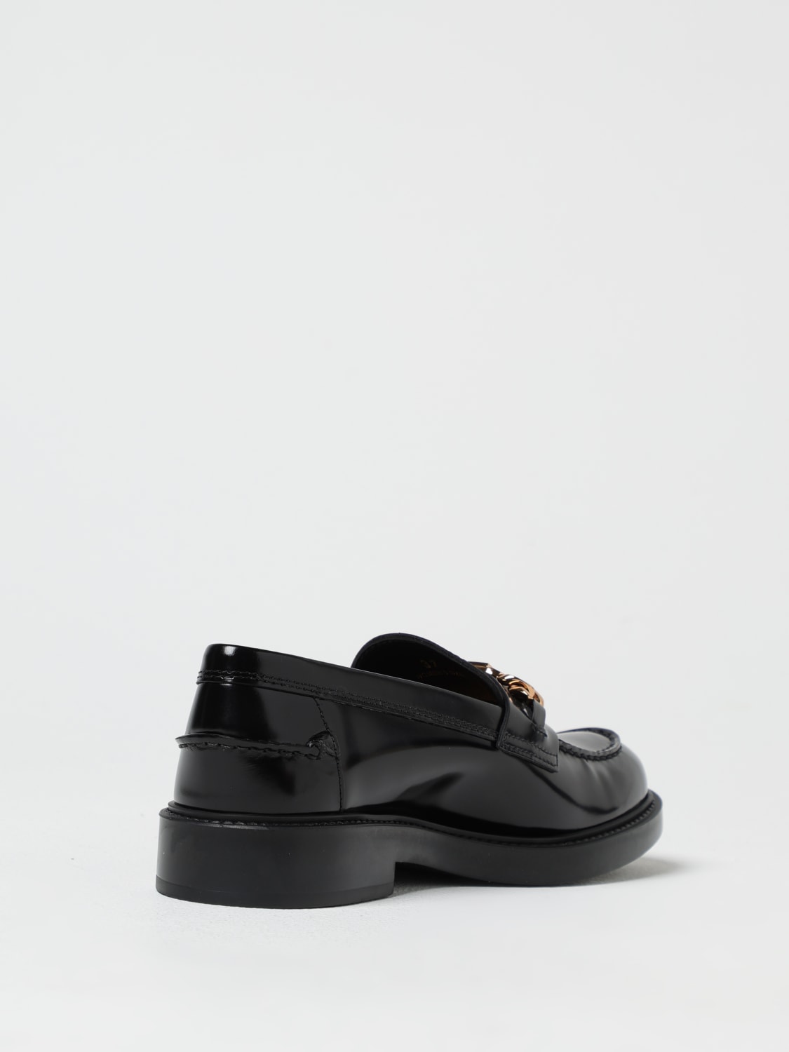 TOD'S MOCASSINI: Mocassino Tod's in pelle spazzolata , Nero - Img 3