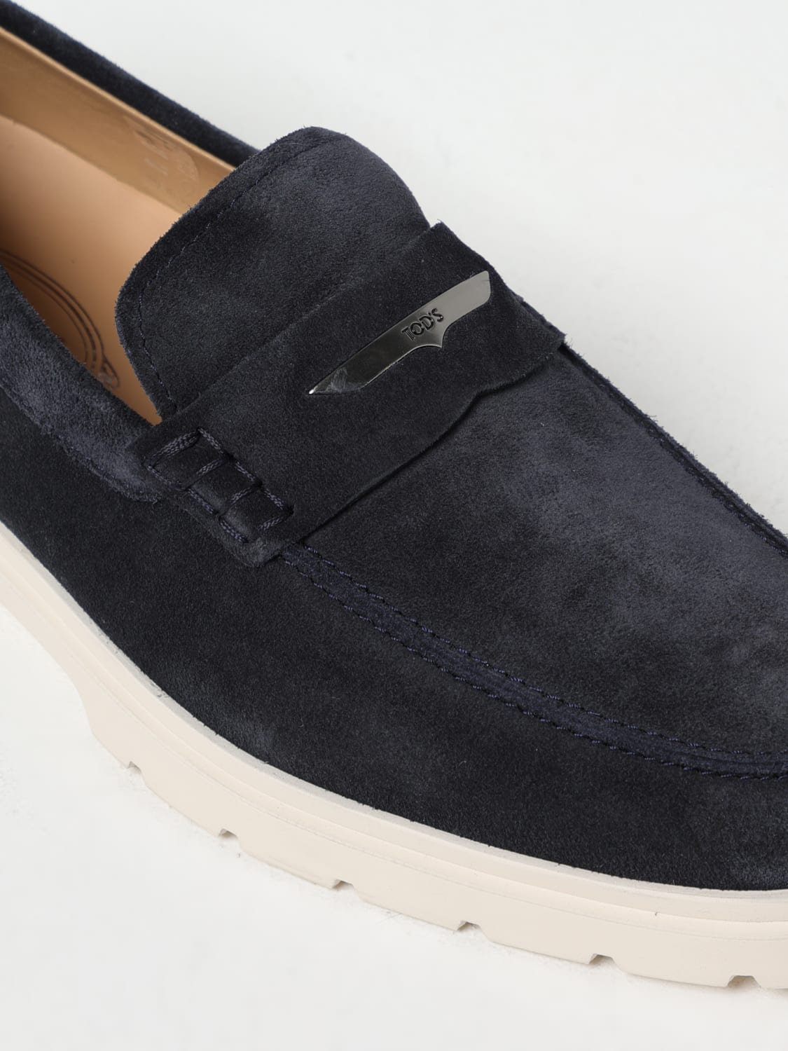 TOD'S MOKASSINS: Mokassins herren Tod's, Blau - Img 4