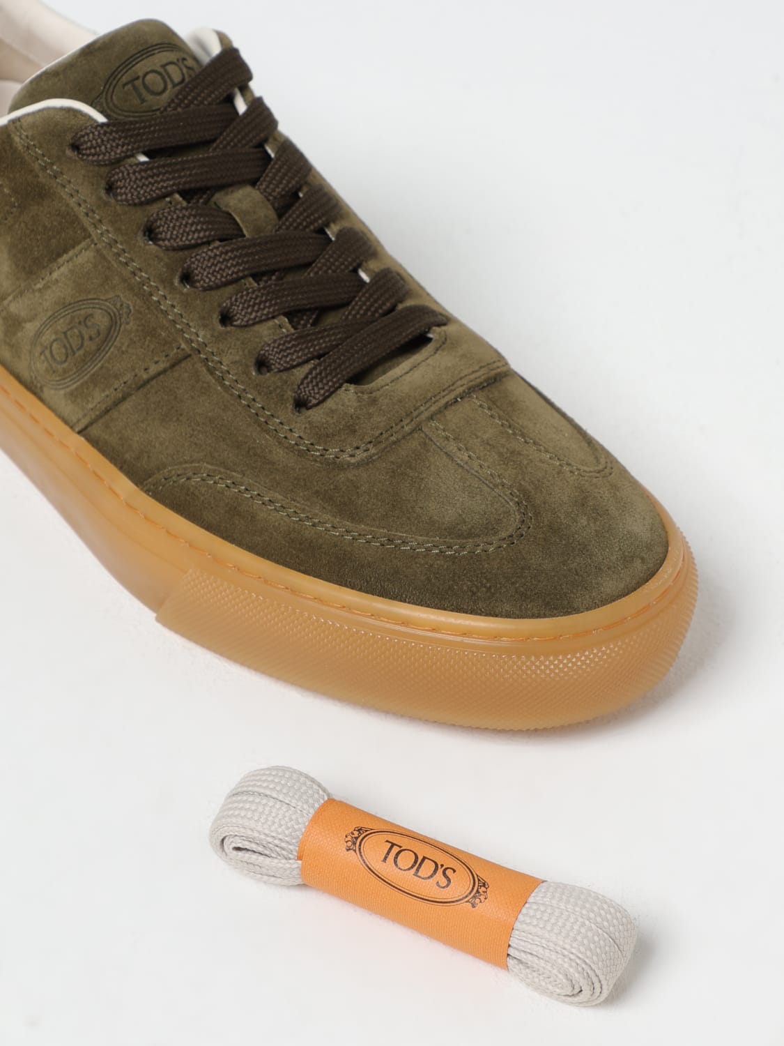 スニーカー TODS Men Sneakers XXM03EGC50OQ42W24 Green TOD'S: Sneakers men - Green | Tod's sneakers XXM03E0GC50OQ4