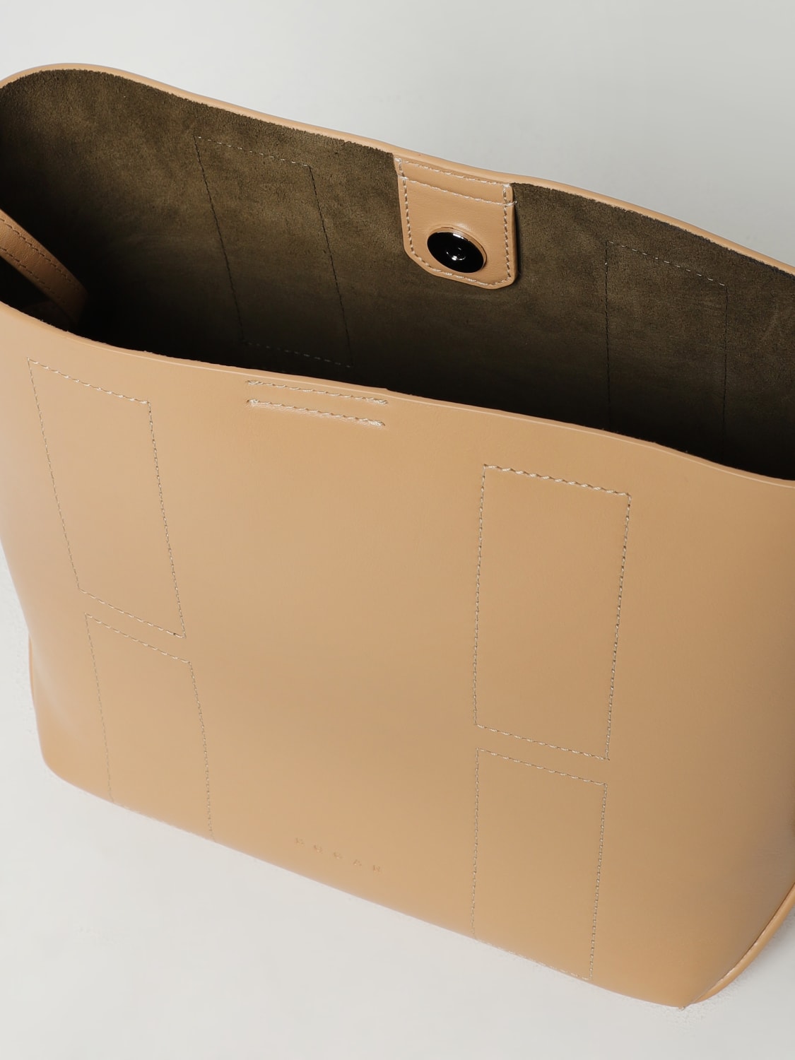 HOGAN SCHULTERTASCHE: Umhängetasche damen Hogan, Beige - Img 4