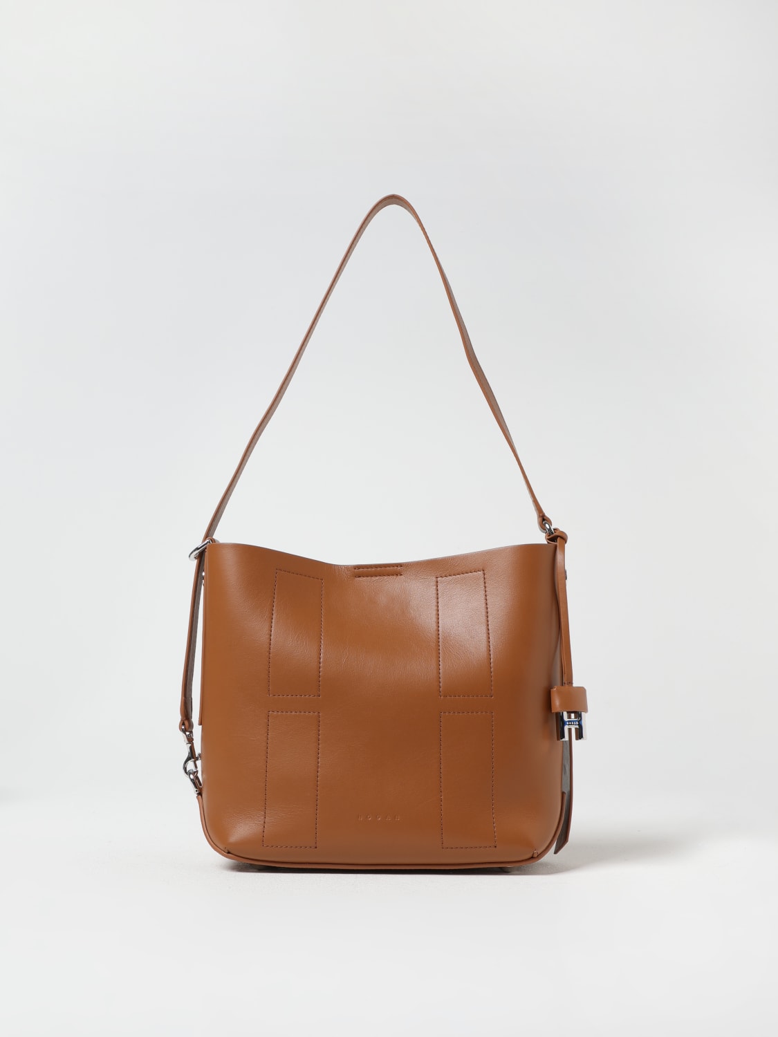 HOGAN SCHULTERTASCHE: Umhängetasche damen Hogan, Braun - Img 1