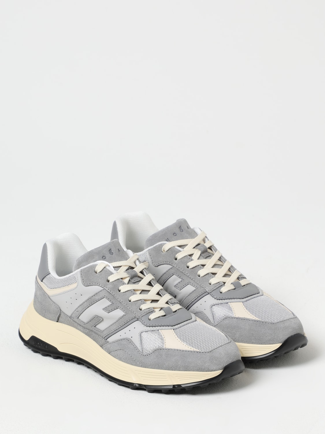スニーカー HOGAN Men Sneakers Grey HXM5630FK70U4P 743P Sneakers Hogan Hyperlight GREY for Man HXM5630FK70U4P5743P