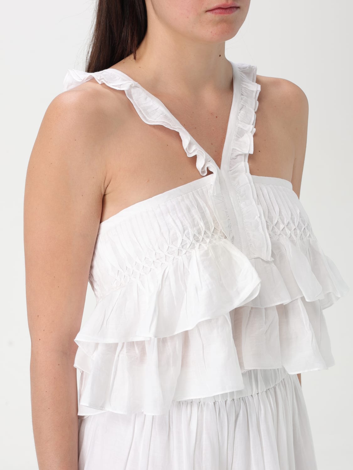 ISABEL MARANT ETOILE TOP: Top damen Isabel Marant Etoile, Weiß - Img 4