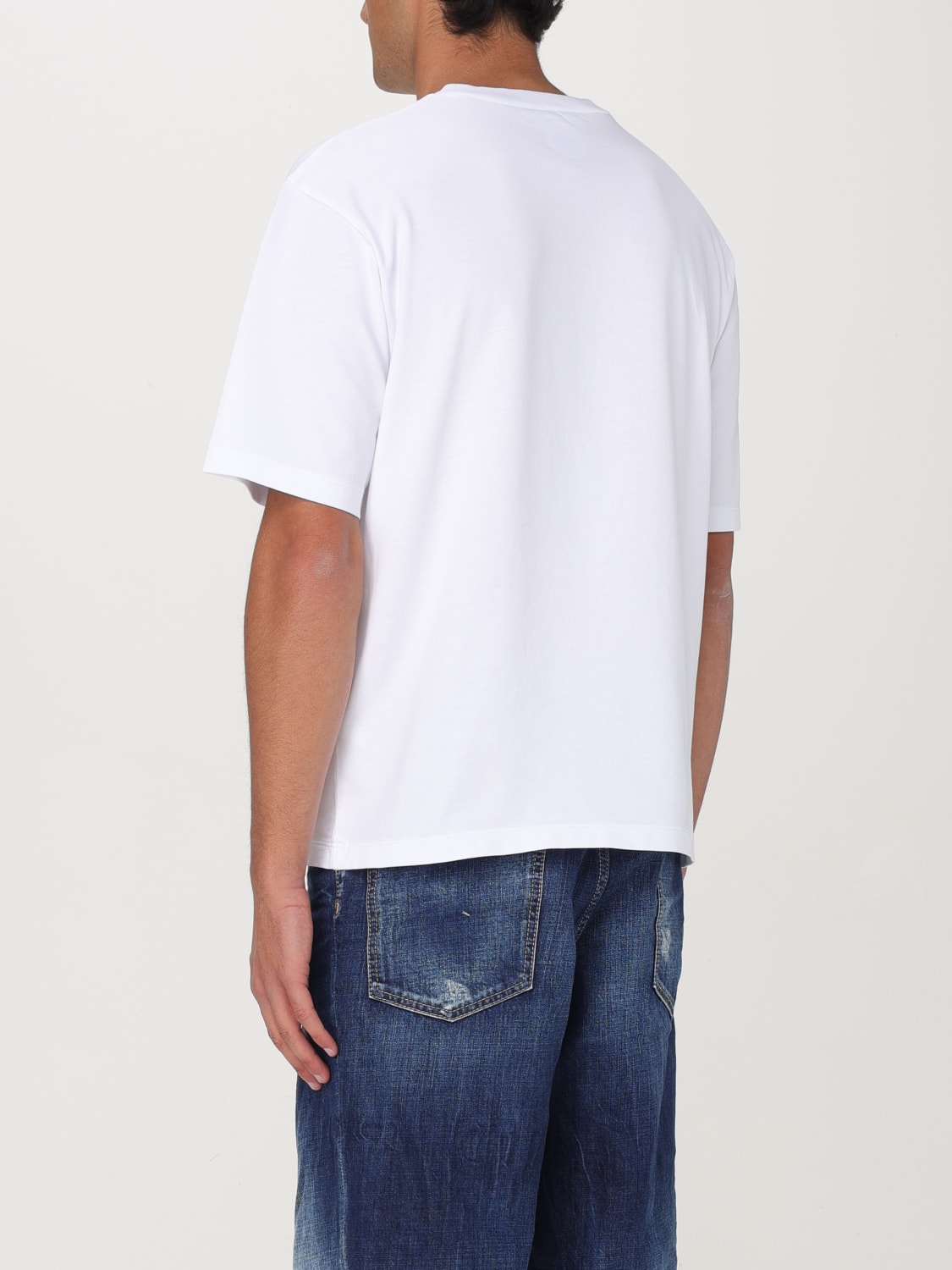 DSQUARED2 T-SHIRT: T-shirt Dsquared2 in cotone , Bianco - Img 2