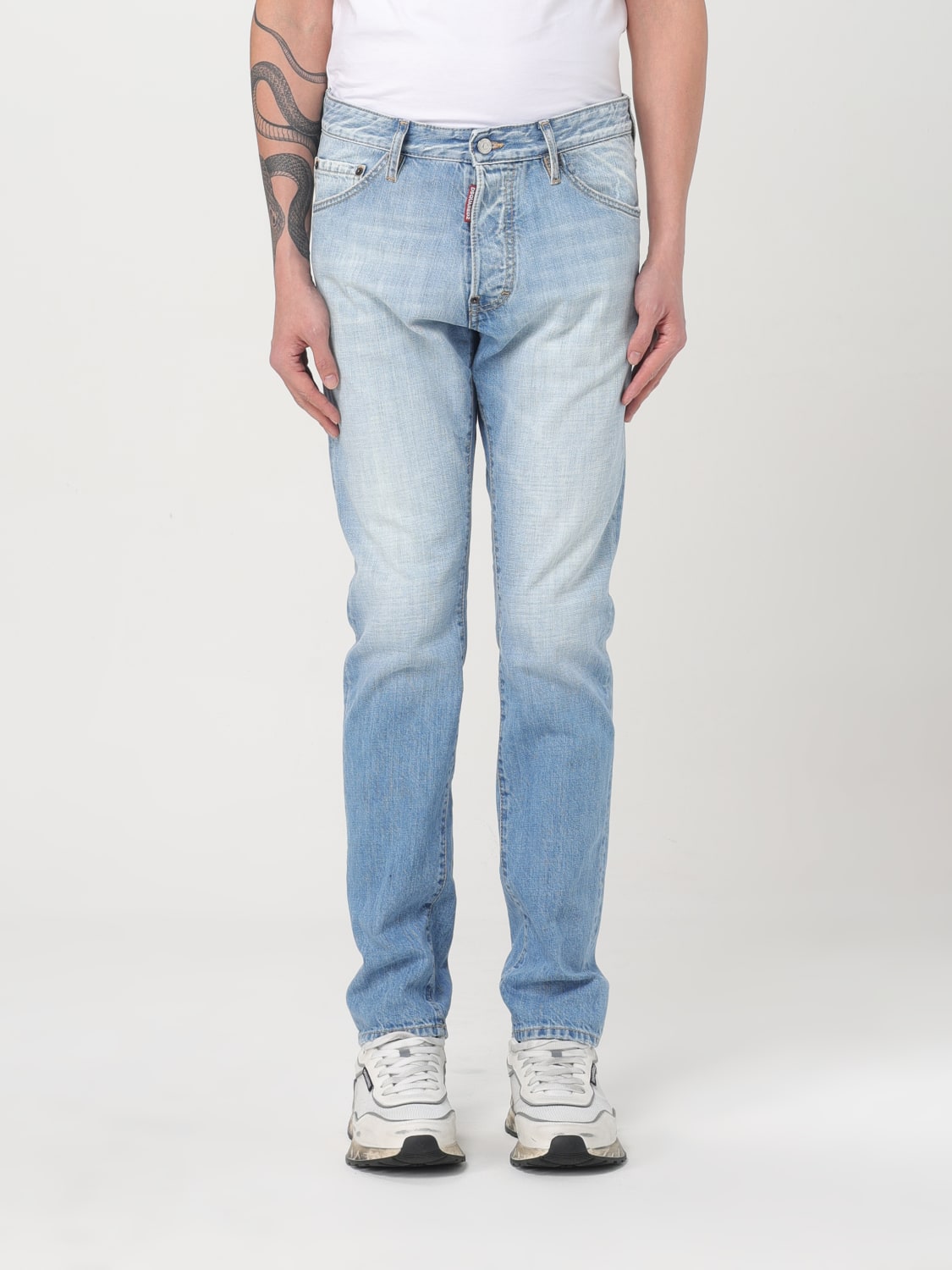DSQUARED2 JEANS: Jeans men Dsquared2, Denim - Img 1