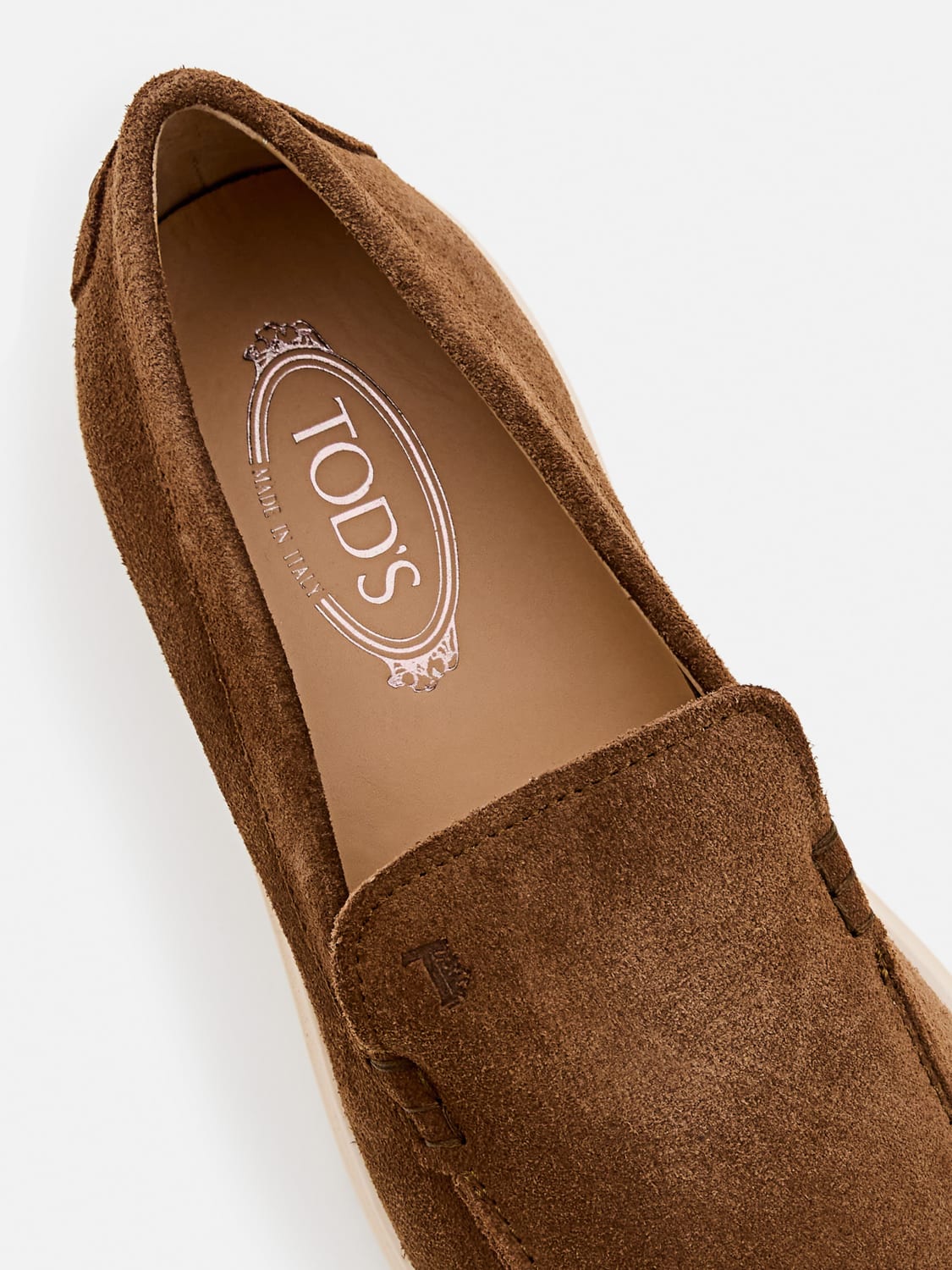 TOD'S MOCASSINS: Mocassins homme Tod's, Marron - Img 4