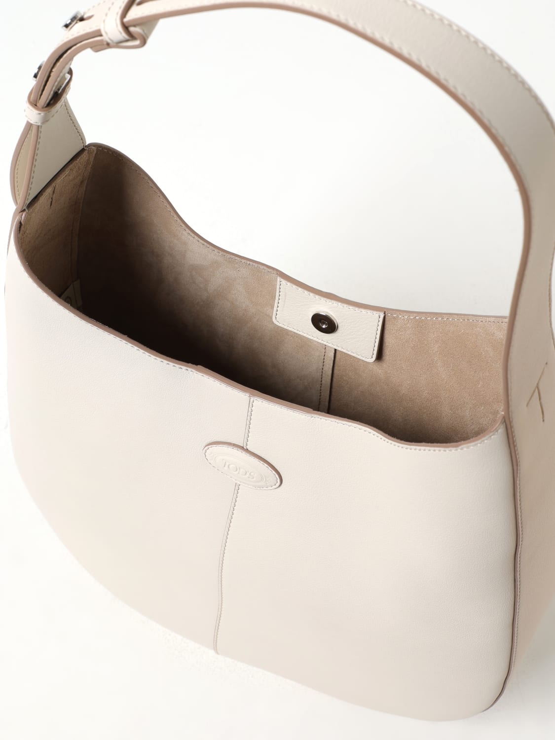 TOD'S: Crossbody bags woman - White | Tod's shoulder bag