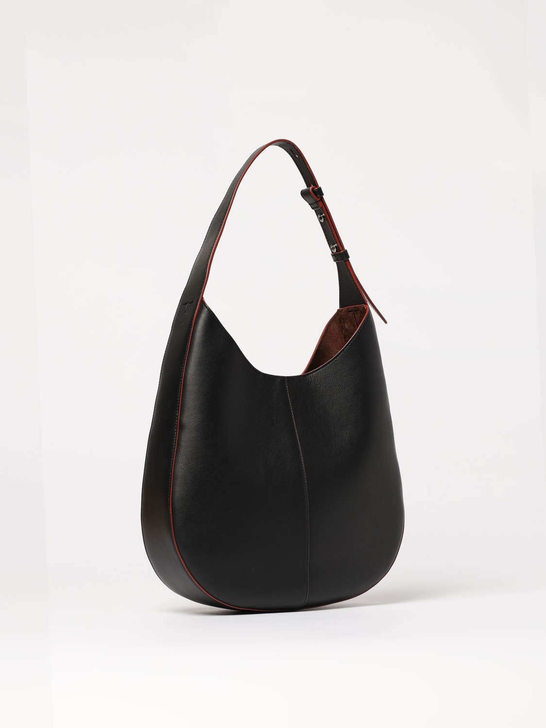 TOD'S BORSA A SPALLA: Borsa Di Bag Tod's in pelle , Nero - Img 3