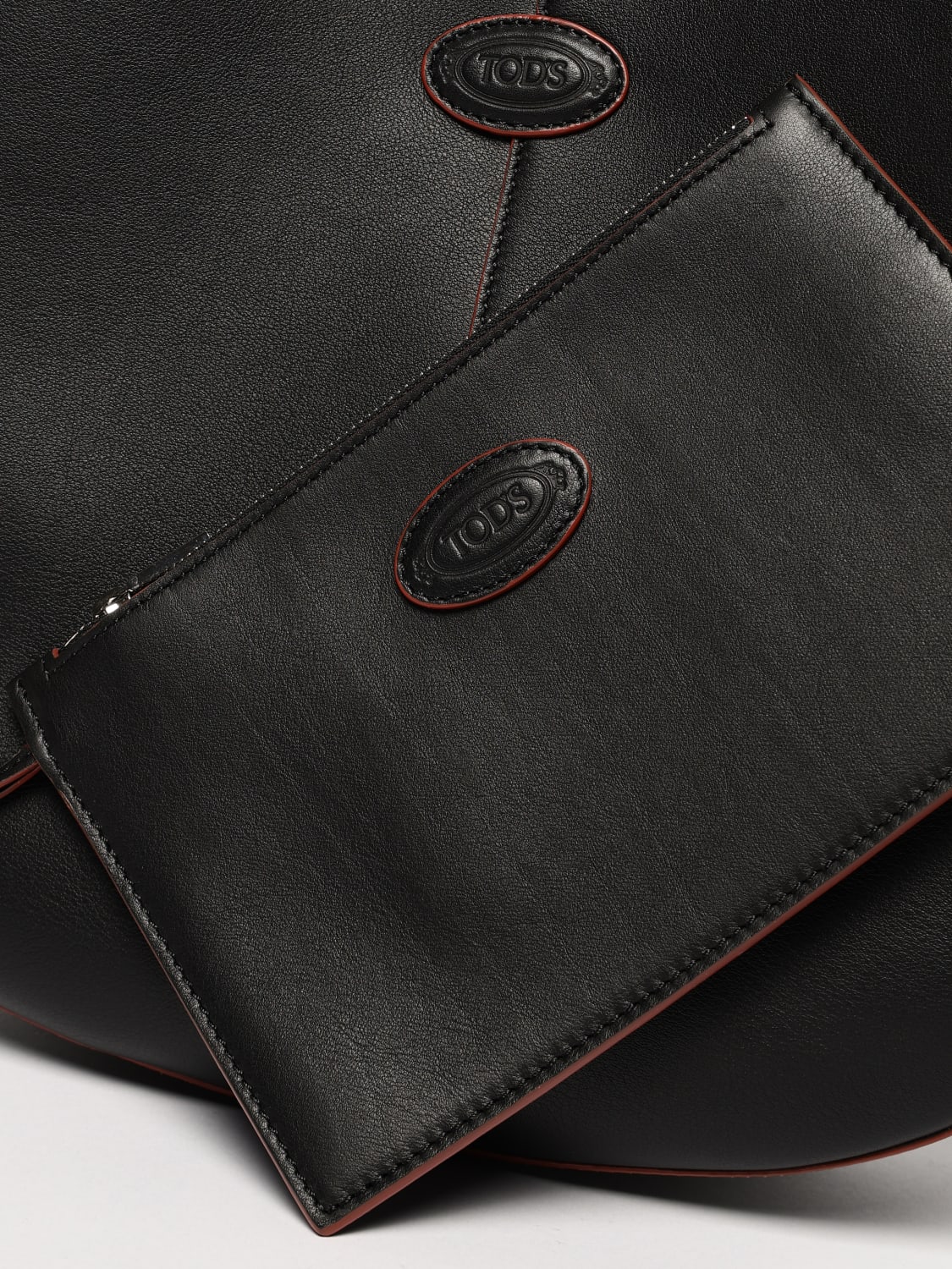 TOD'S BORSA A SPALLA: Borsa Di Bag Tod's in pelle , Nero - Img 4