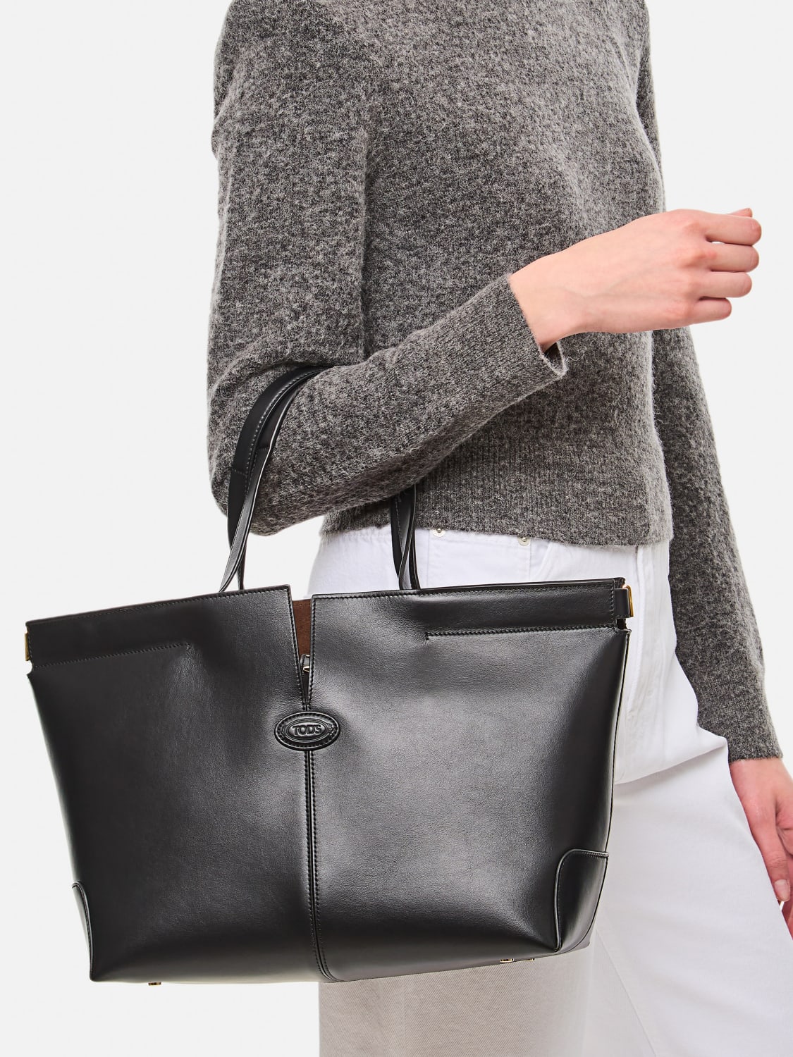 TOD'S BOLSO TOTE: Bolso de mano mujer Tod's, Negro - Img 2