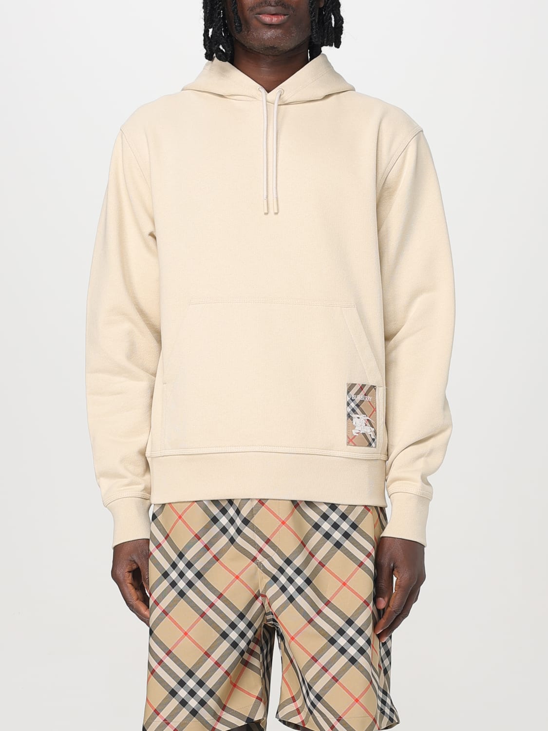 BURBERRY: Sweatshirt men - Beige | Burberry sweatshirt BURBERRY: Sweatshirt men - Beige | Burberry sweatshirt