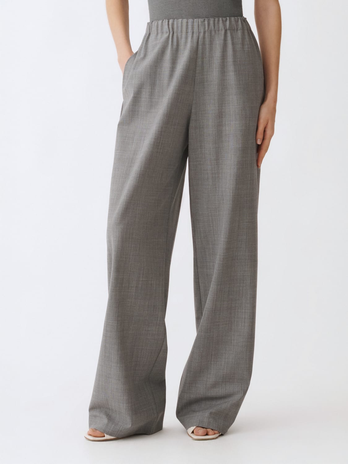 パンツ FABIANA FILIPPI Woman Pants Grey PAD265F310D620 8179 FABIANA FILIPPI: Pants woman - Grey | Fabiana Filippi pants