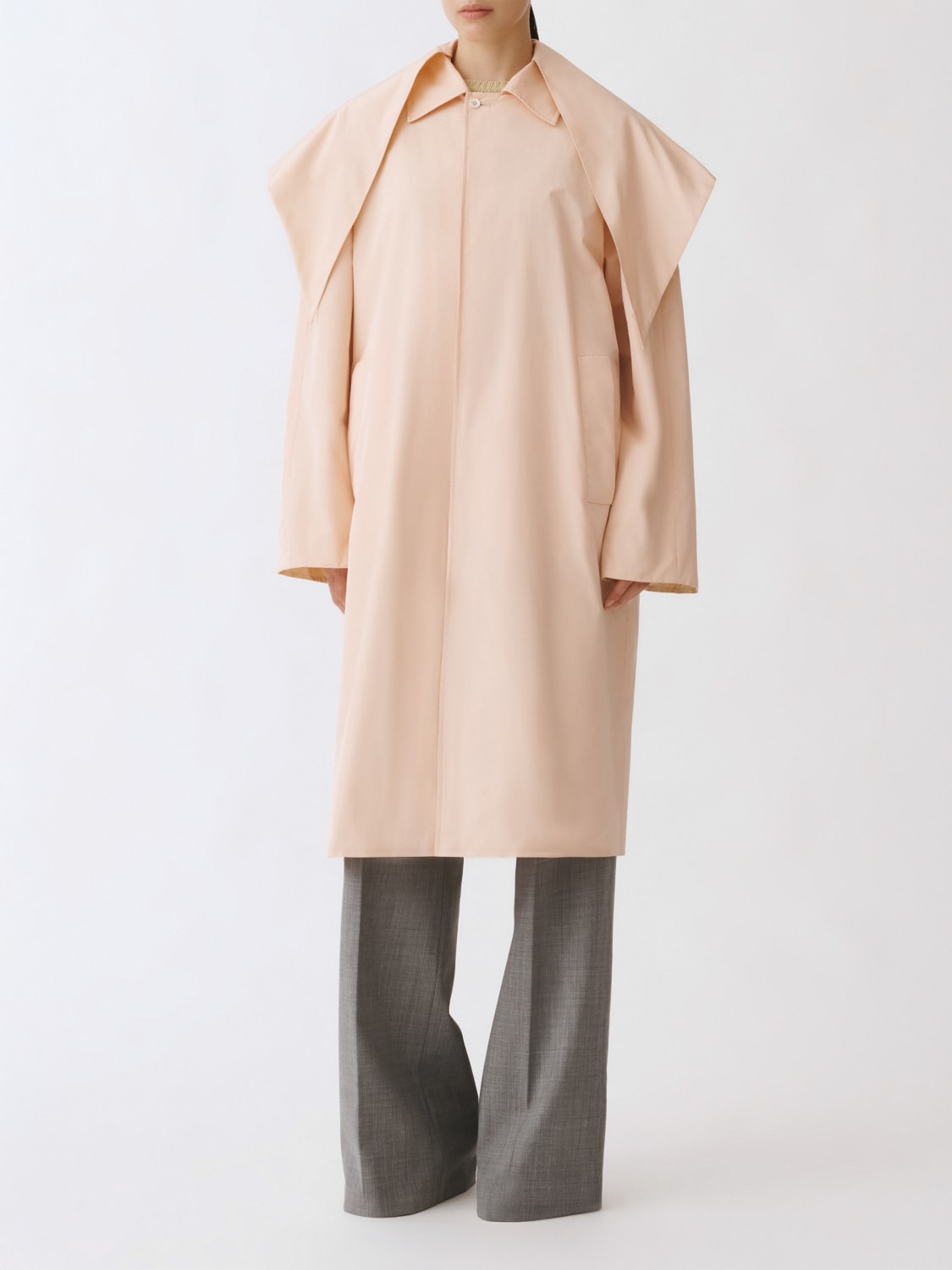 FABIANA FILIPPI: Coat woman - Blush Pink | Fabiana Filippi