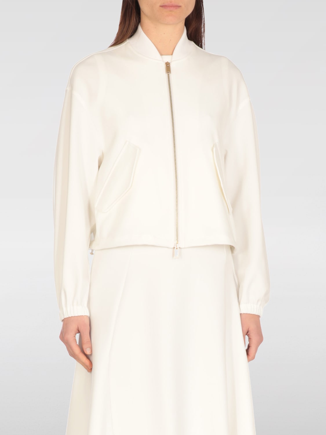 コート FABIANA FILIPPI OUTERWEAR (GCD265F090L224) FABIANA FILIPPI: Jacket woman - Black | Fabiana Filippi