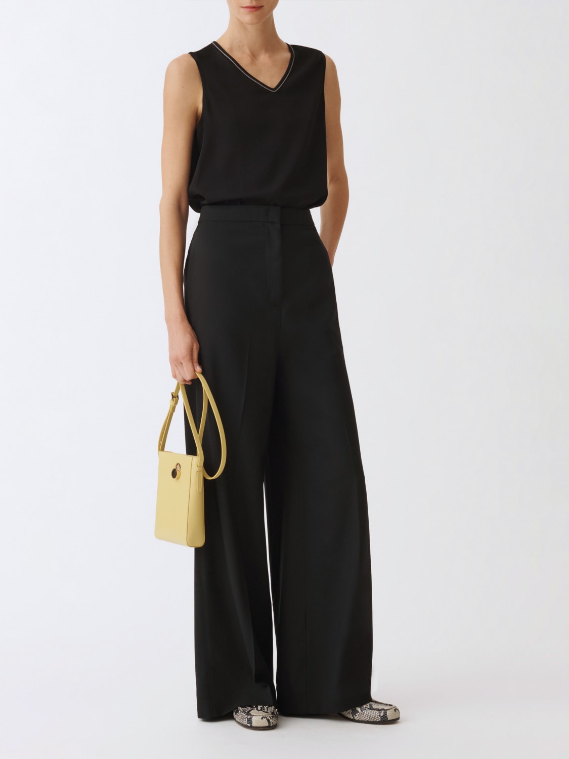 パンツ FABIANA FILIPPI Woman Pants Black PAD265F307D620 825 FABIANA FILIPPI: Pants woman - Black | Fabiana Filippi pants