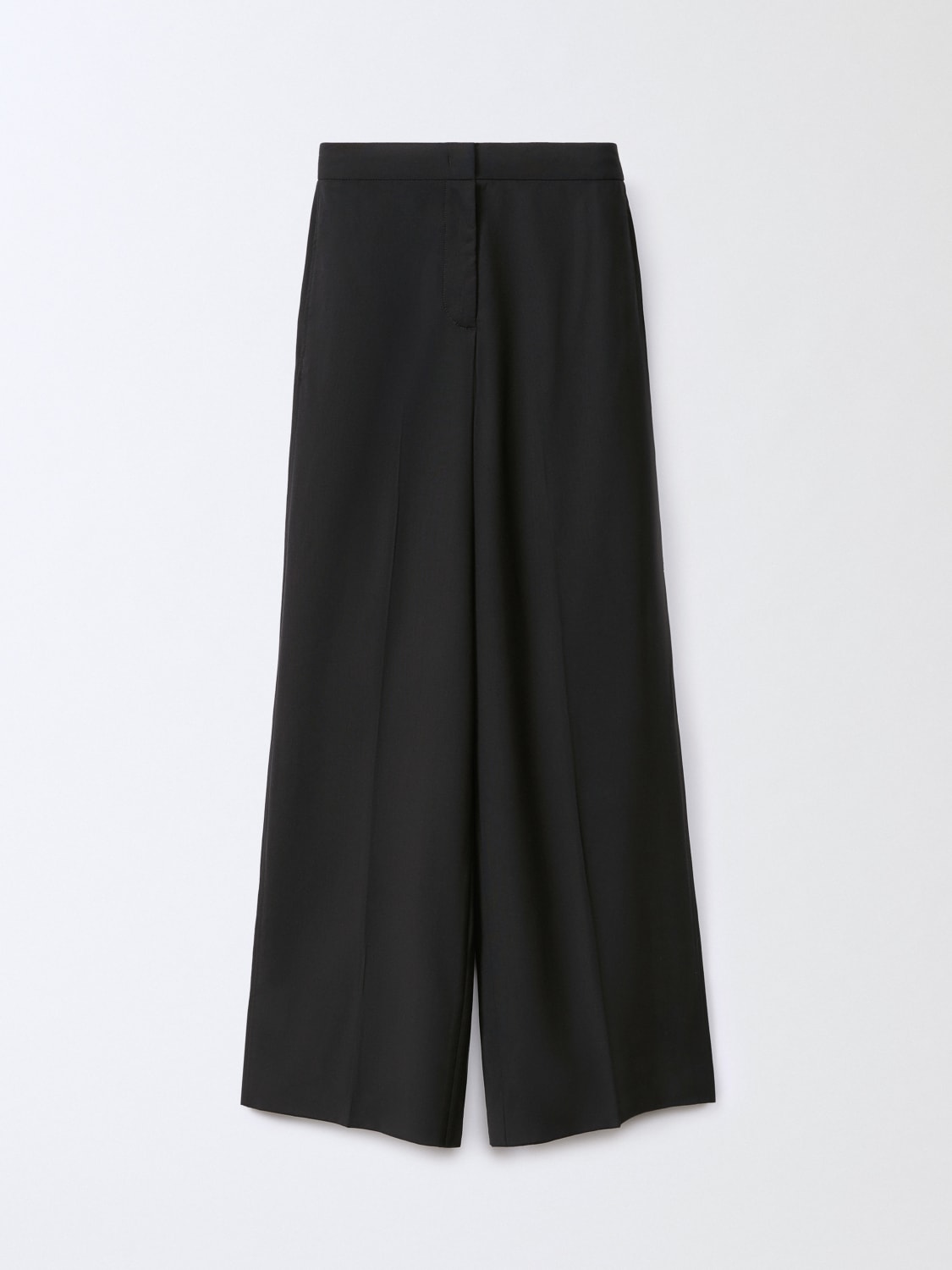 FABIANA FILIPPI PANTALONI: Pantalone Fabiana Filippi in misto lana vergine , Nero - Img 5