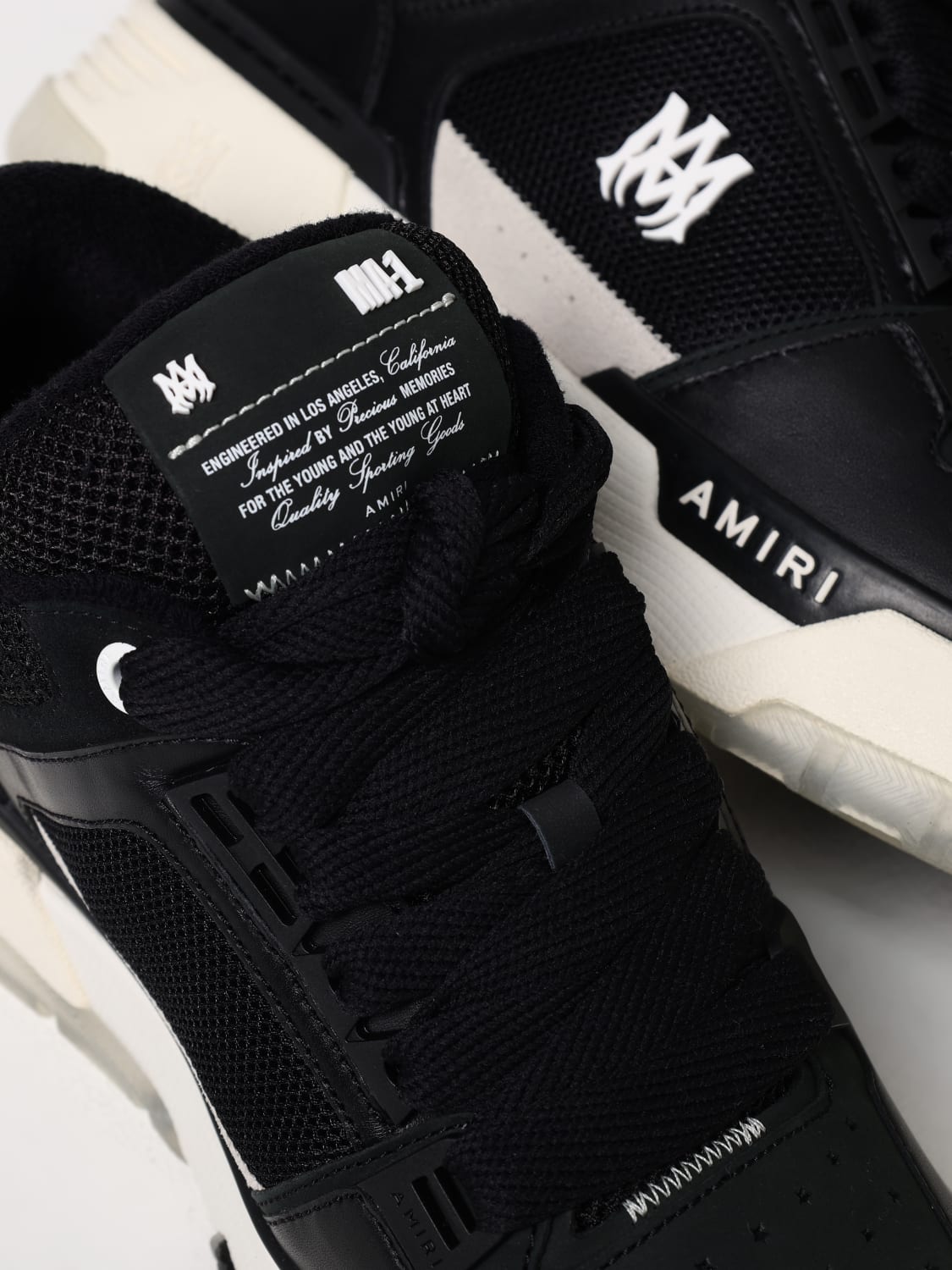 AMIRI: Sneakers men - Black | Amiri sneakers AMFOSR1097