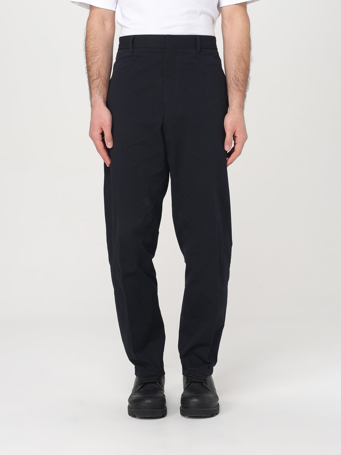 JIL SANDER PANTS: Pants men Jil Sander, Blue - Img 1