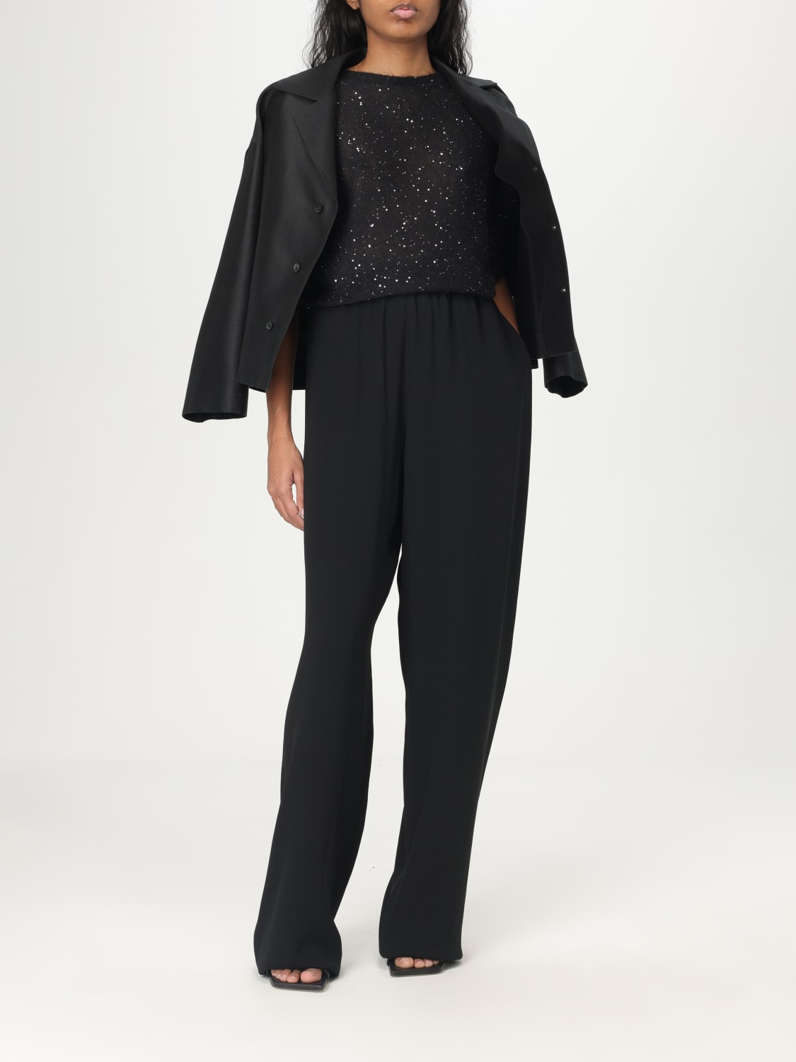 スーツ FABIANA FILIPPI Women Suit Jackets GCD265F232D787825 Black FABIANA FILIPPI: Blazer woman - Black | Fabiana Filippi