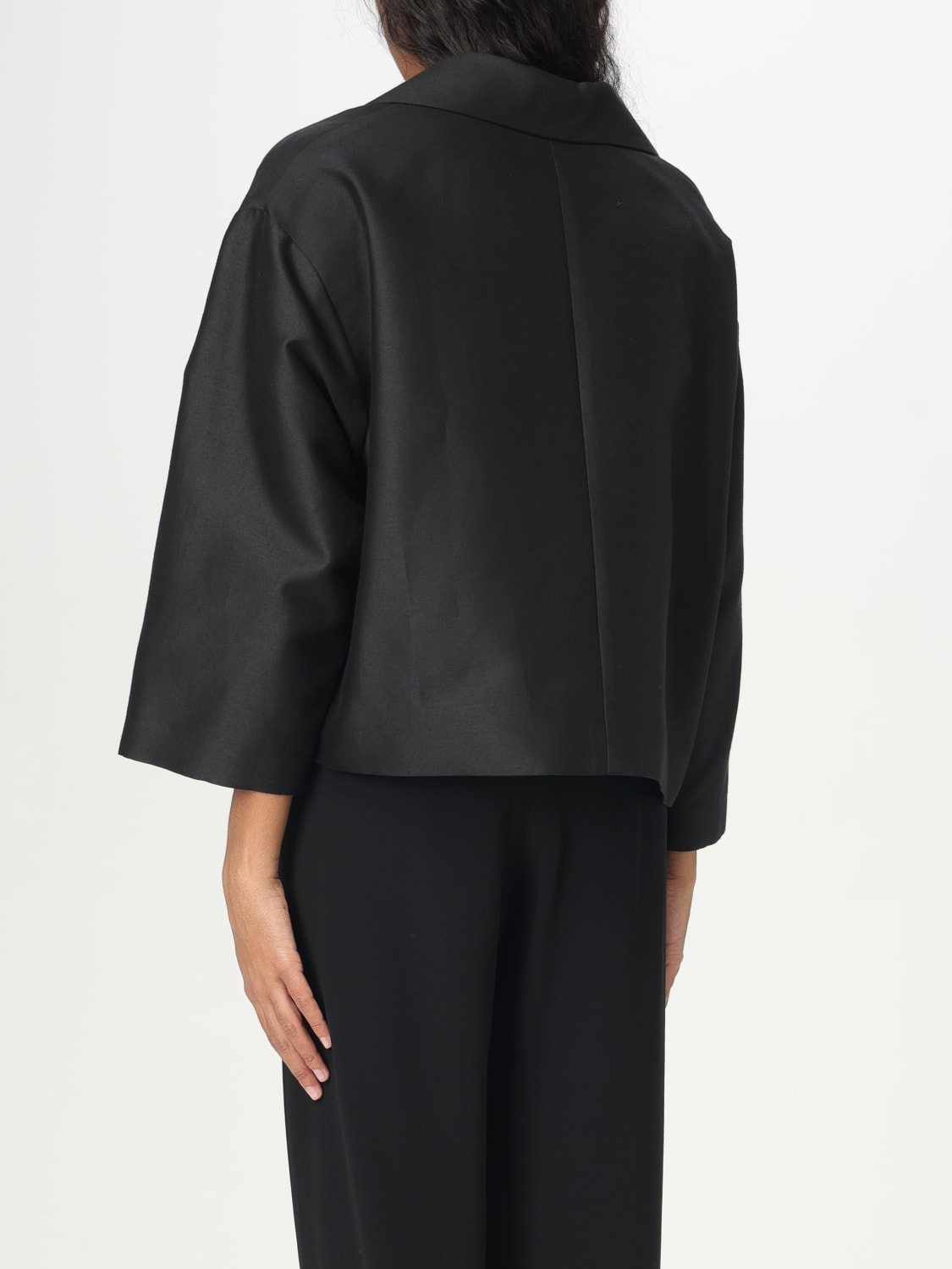 FABIANA FILIPPI JACKE: Blazer damen Fabiana Filippi, Schwarz - Img 3