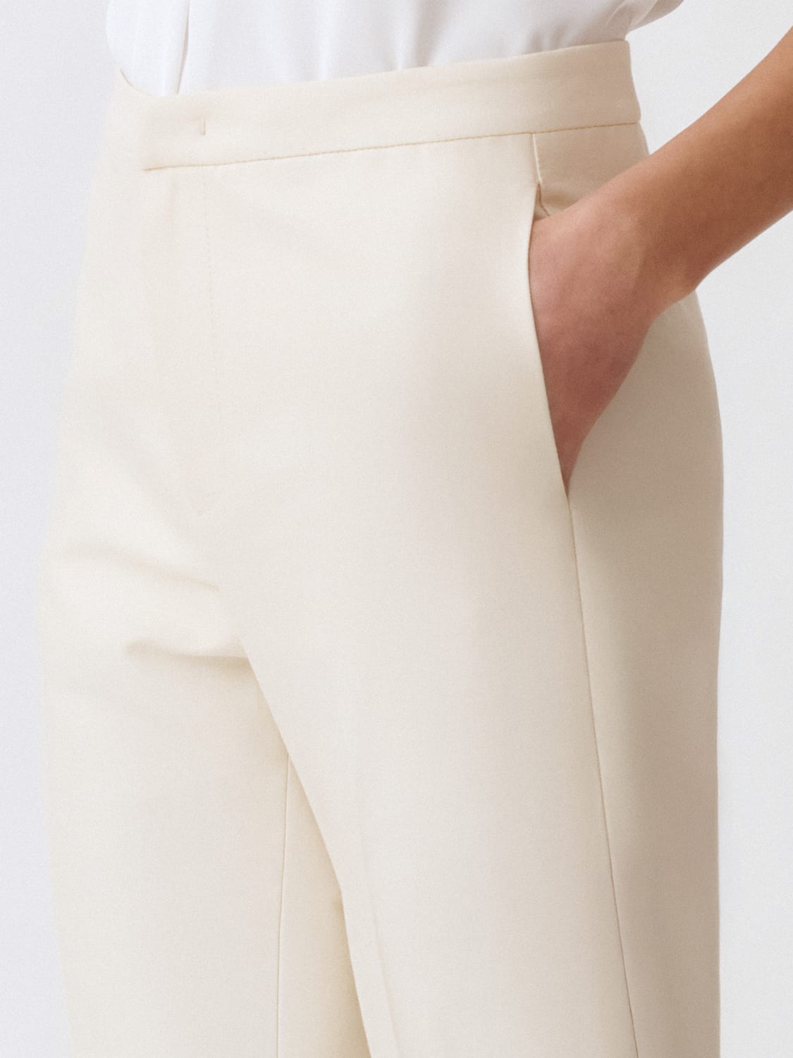 FABIANA FILIPPI: Pants woman - White | Fabiana Filippi pants