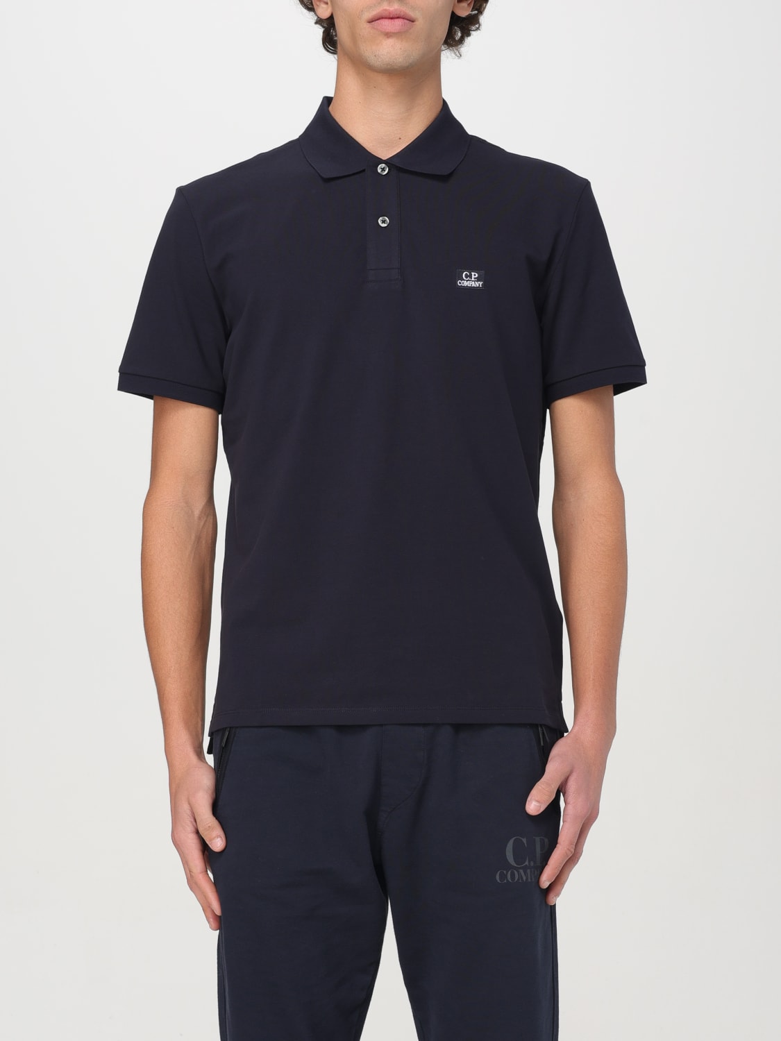 ポロシャツ C.P. COMPANY Men Polo shirt Blue 18CMPL061A005263W 888 C.P. COMPANY: Polo shirt men - Blue | C.P. Company polo