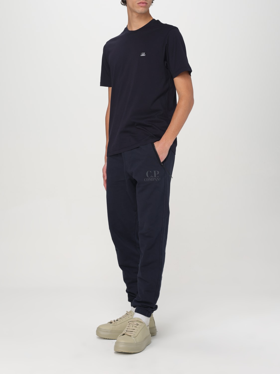 Tシャツ・カットソー C.P. COMPANY Men T-shirt Blue 18CMTS031A005100W 888 C.P. COMPANY: T-shirt men - Blue | C.P. Company t-shirt