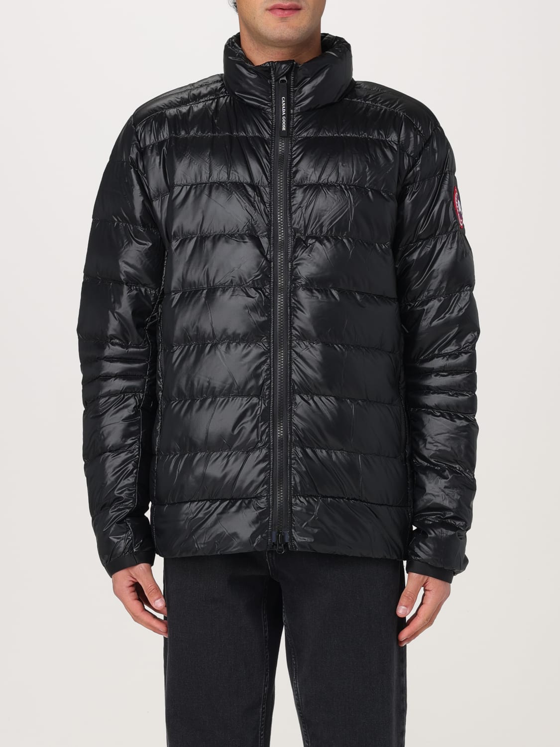 CANADA GOOSE GIACCA: Piumino Canada Goose in nylon trapuntato , Nero - Img 1